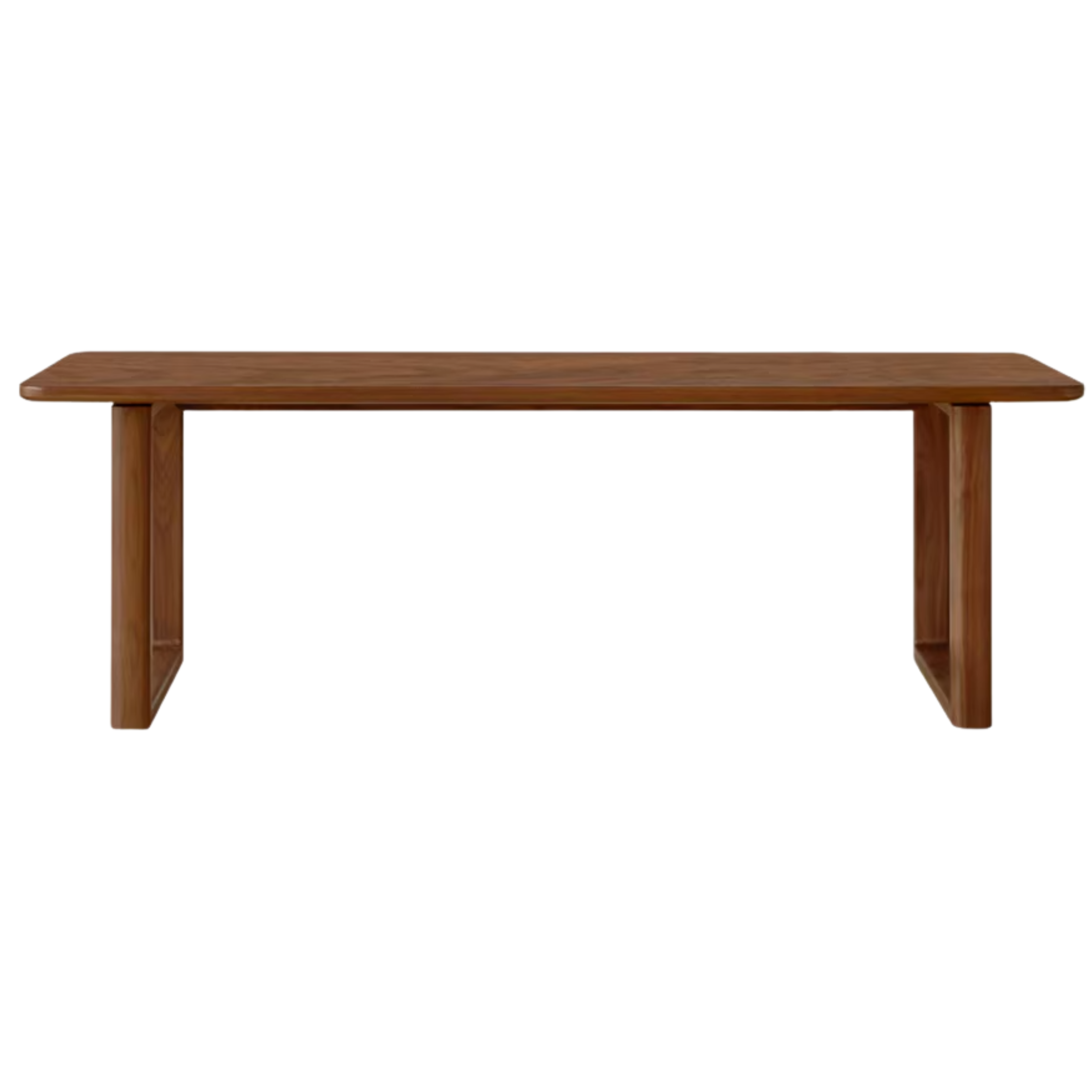 Oak Solid Wood Large Plate Dining Table