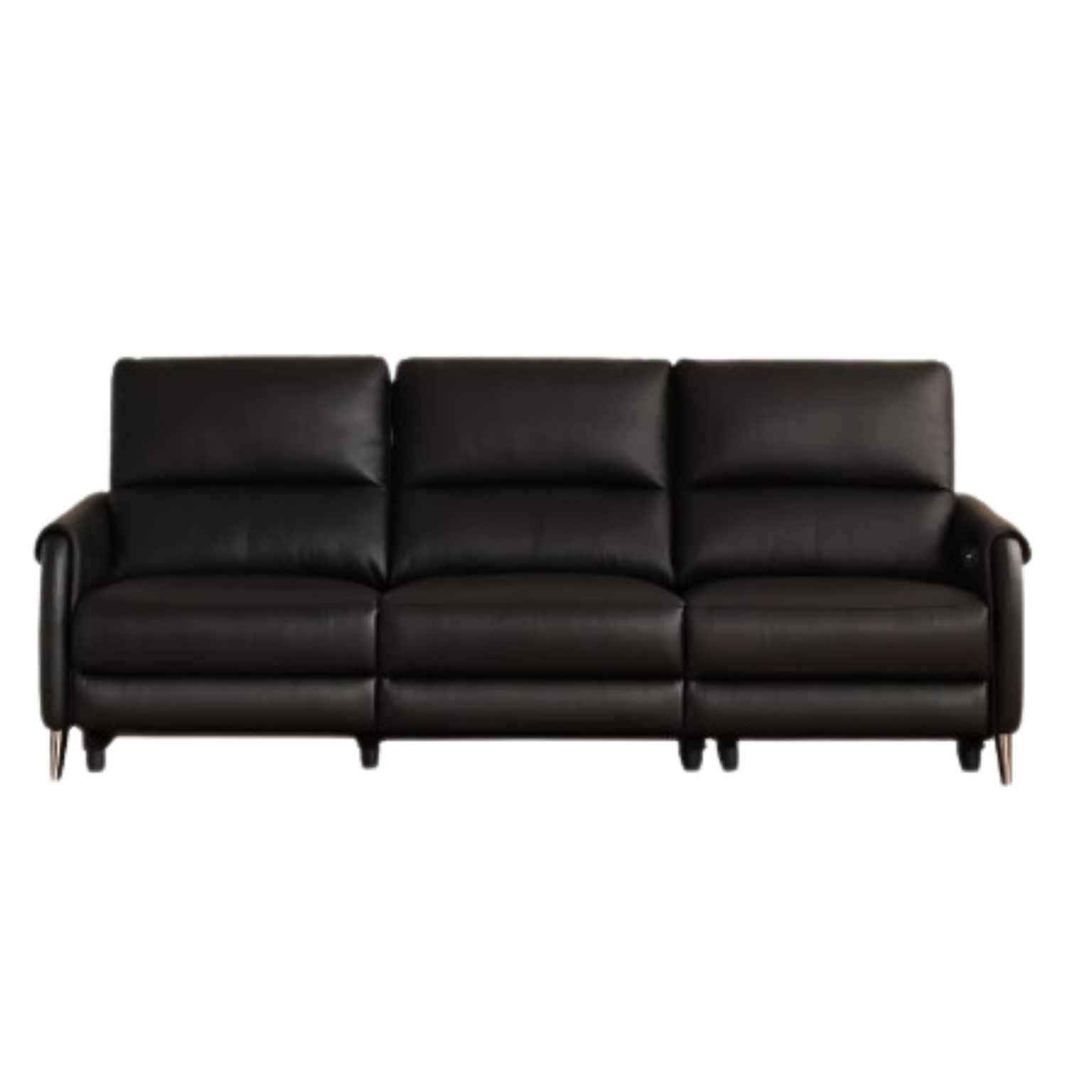 Genuine Leather Zero Wall Multifunctional Electric Sofa, Top Layer Cowhide Sofa.