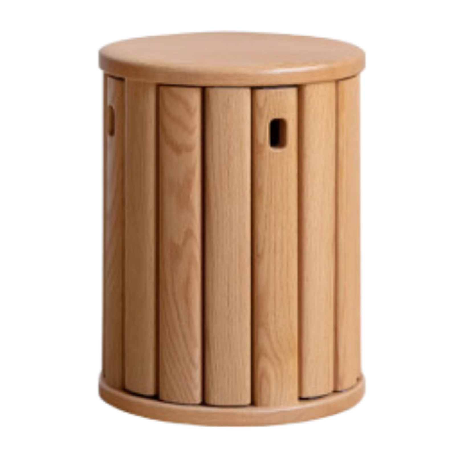 4 pcs Black Walnut, Ash, Oak Solid Wood, Solid RubberWood Stackable Dining Stool