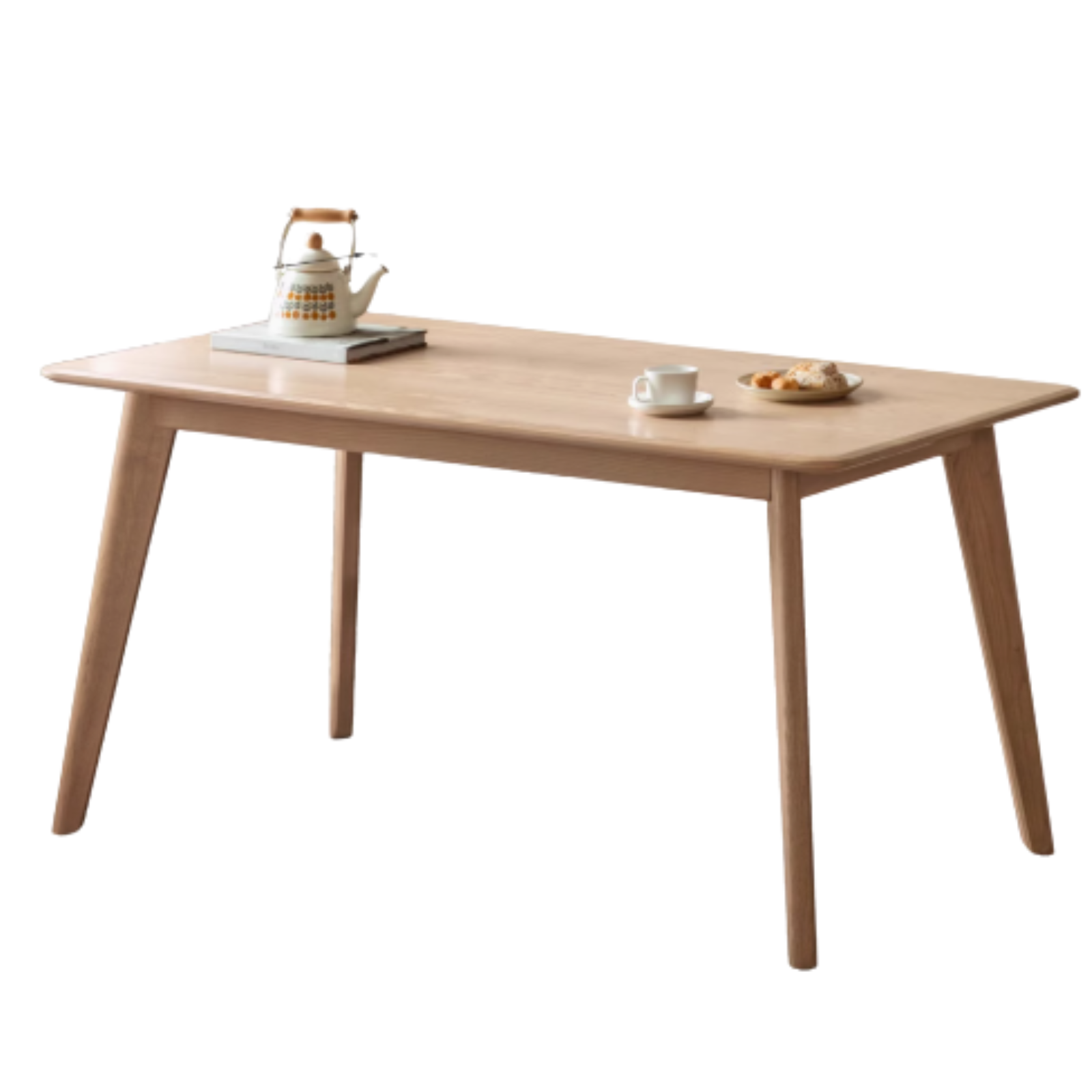 Oak, Ash Solid Wood Nordic Dining Table