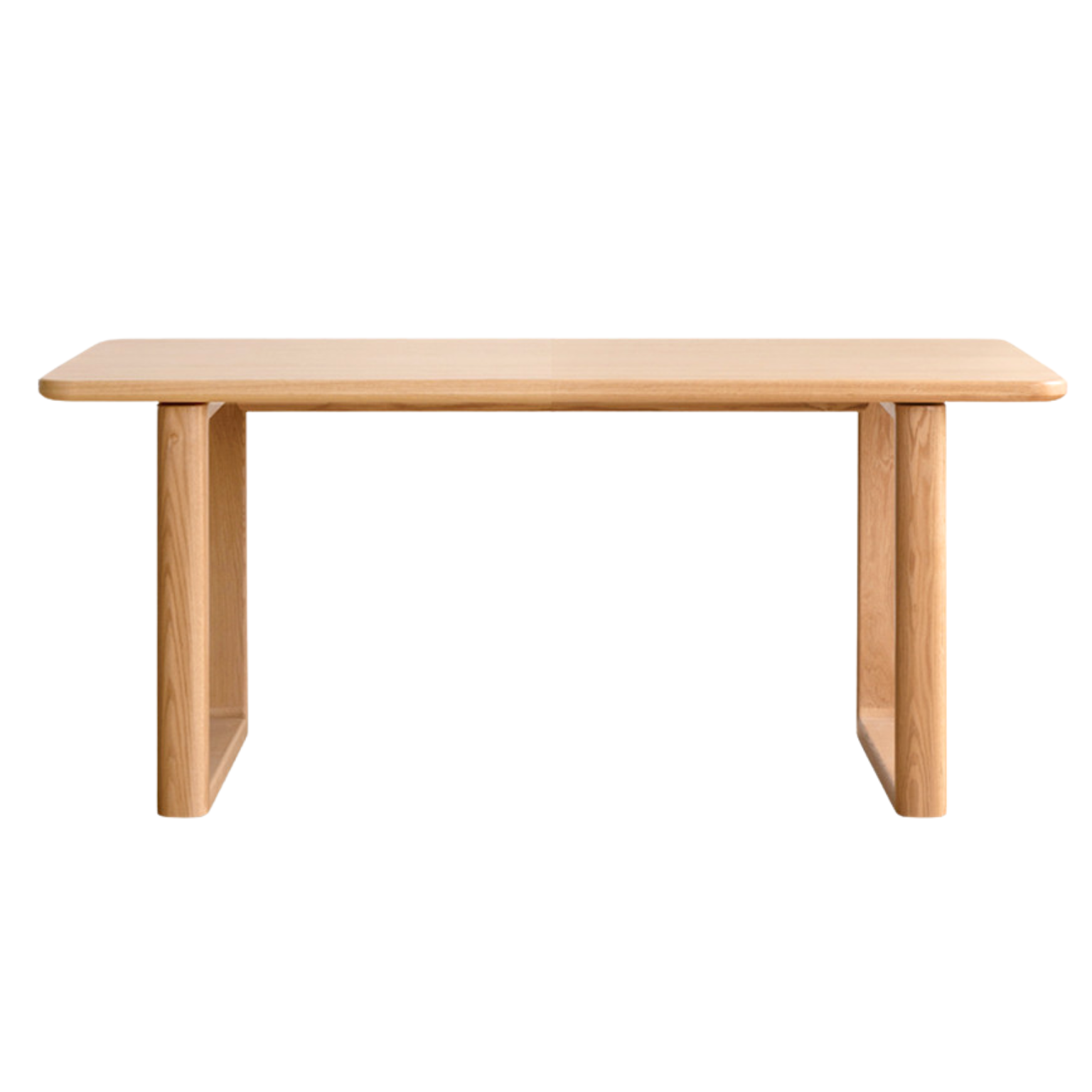 Oak Solid Wood Large Plate Dining Table