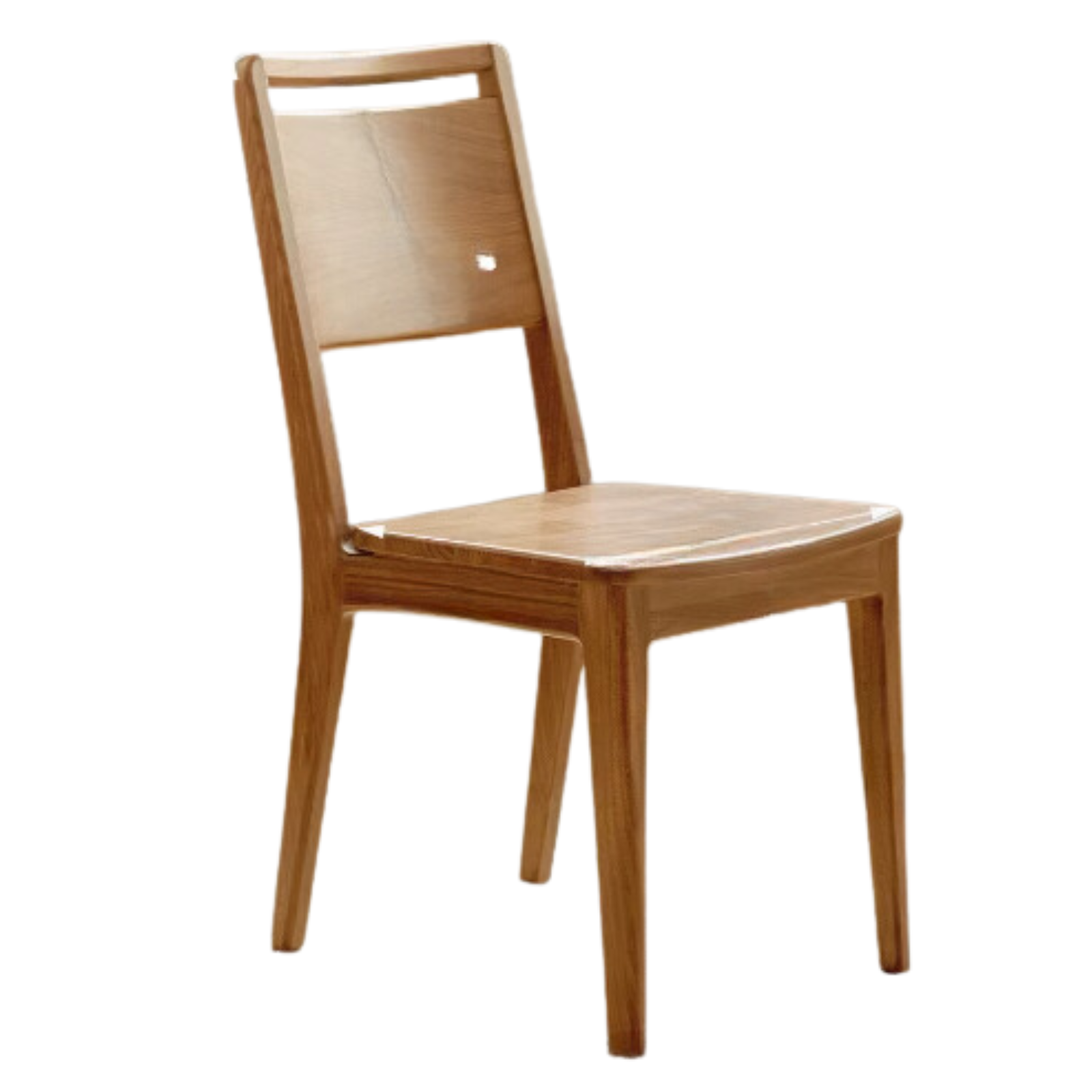 4 pcs Black Walnut, Ash, Oak, Sandalwood Solid Wood Dining Chair High Back