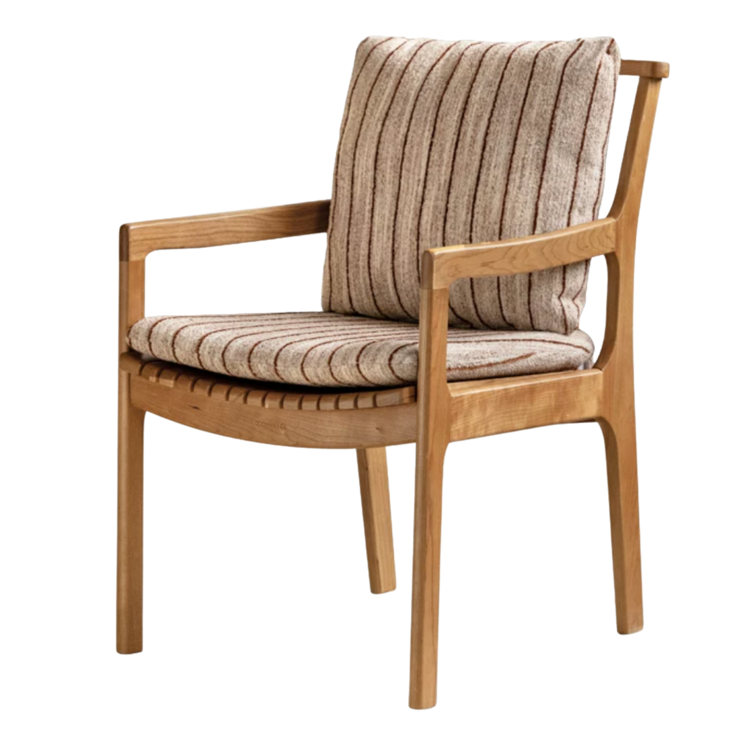 Cherry, Oak, Beech Solid Wood Book Chair Comfortable Soft Back Chair