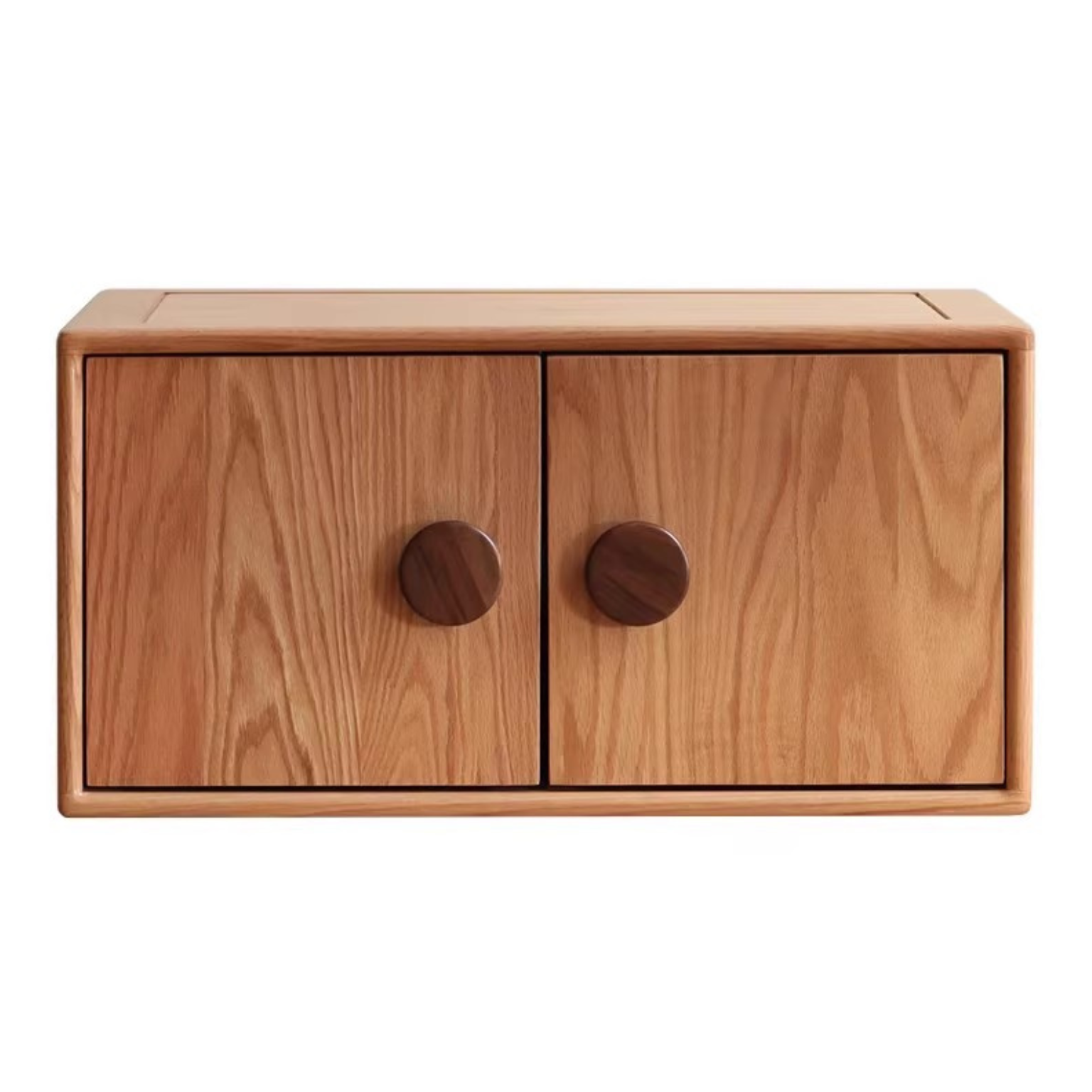 Oak Solid Wood Wardrobe Bookcase Free Combination