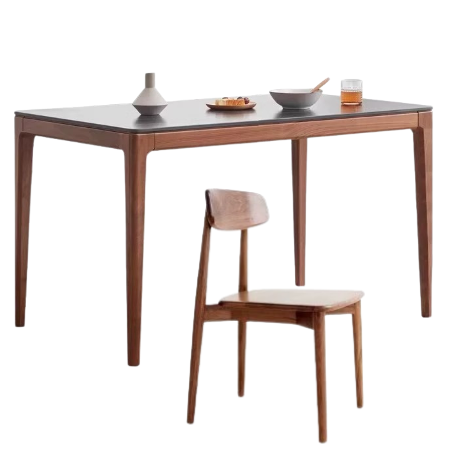 Black Walnut Dining Tables With Slate Top