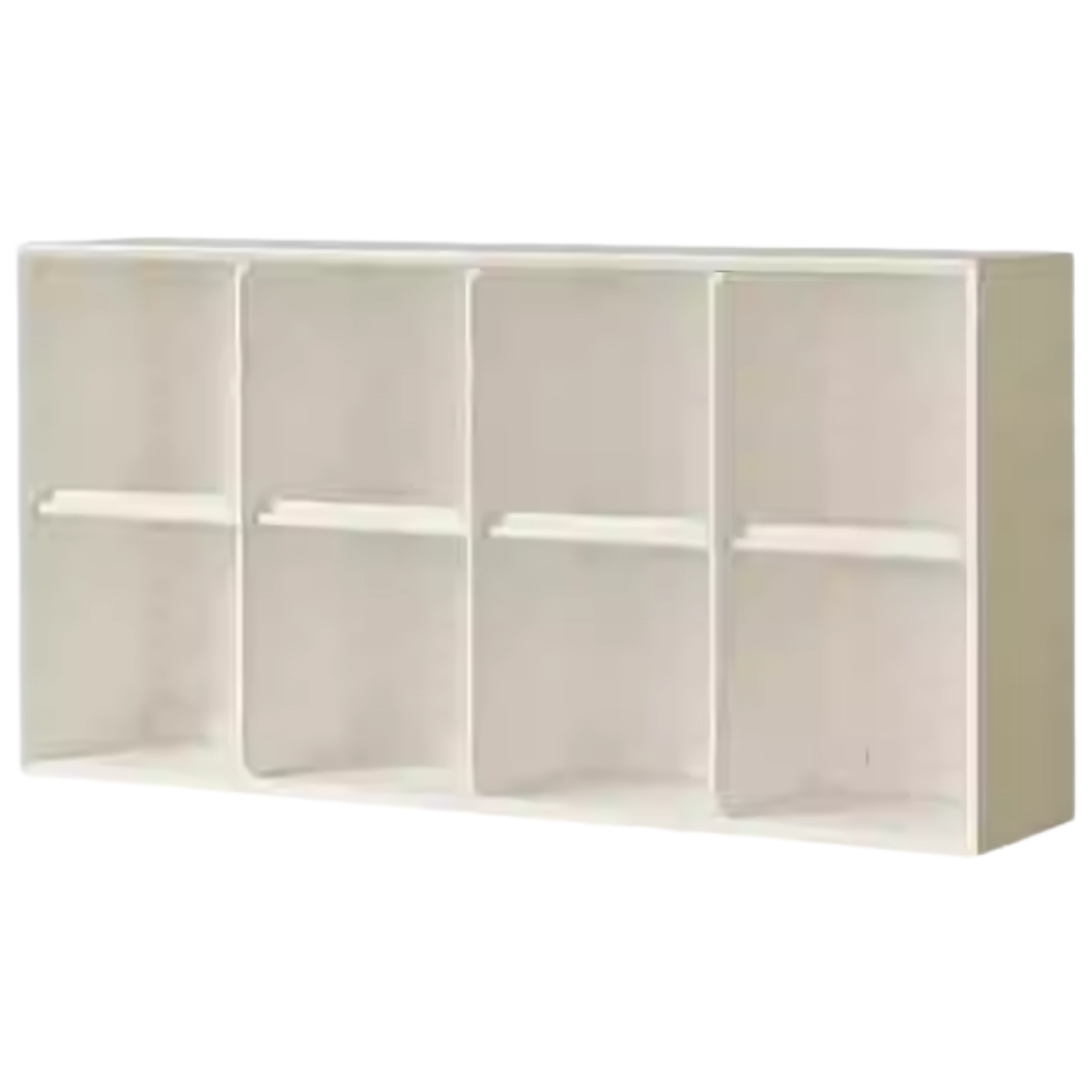 Rubber Solid Wood Modern Bookcase.