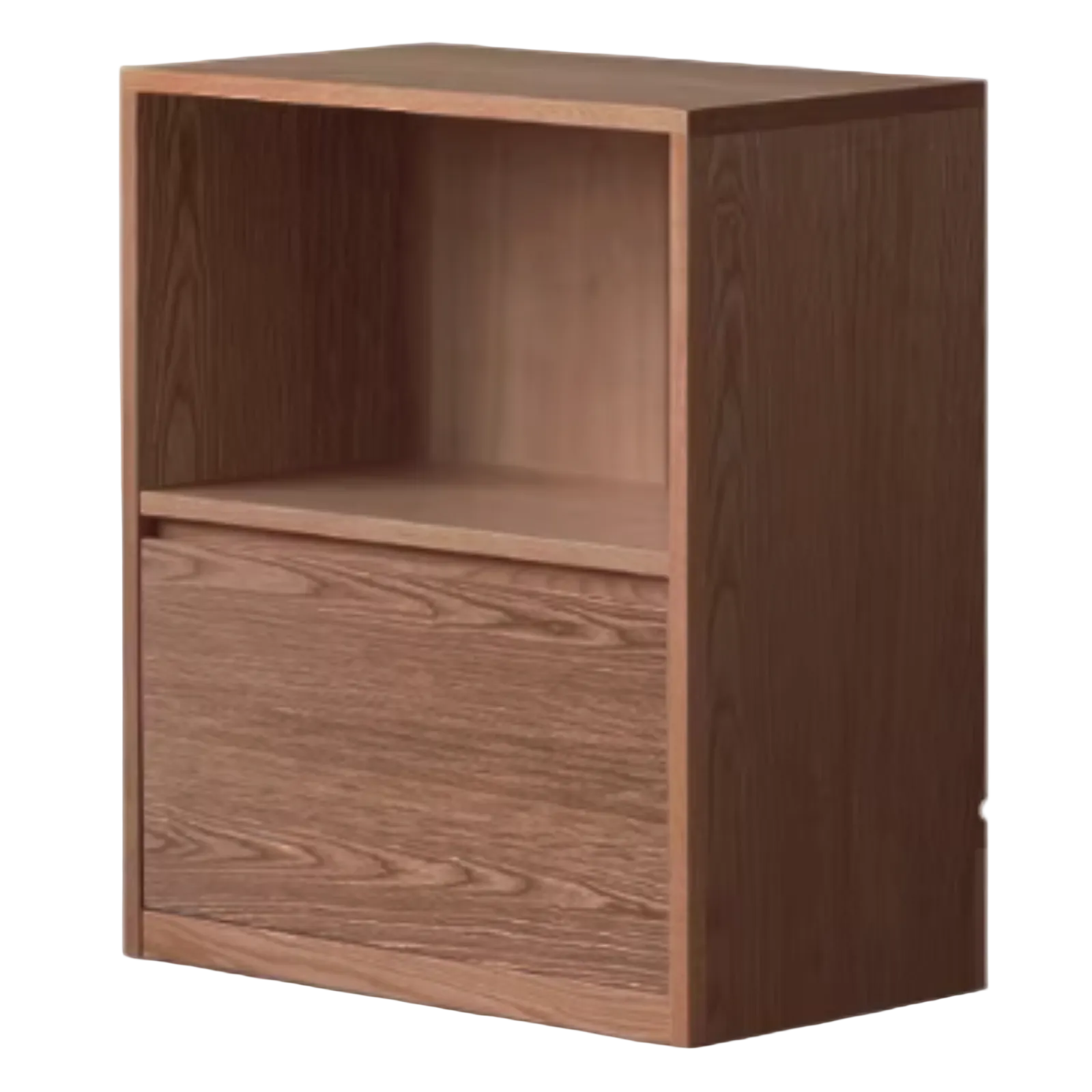 South American Walnut, Black Walnut, Oak Solid Wood, Solid RubberWood Low Bookshelf Combination Floor-Standing Cabinet