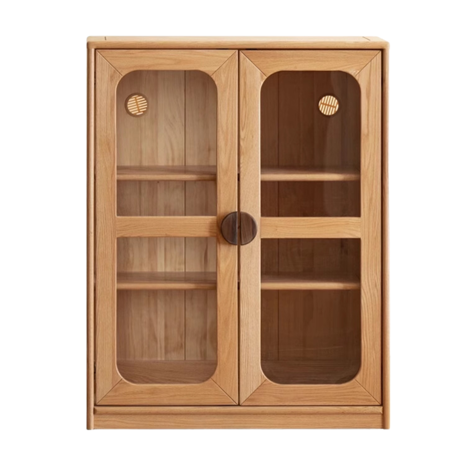 Oak Solid Wood Kids Bookcase Combination Bookshelf