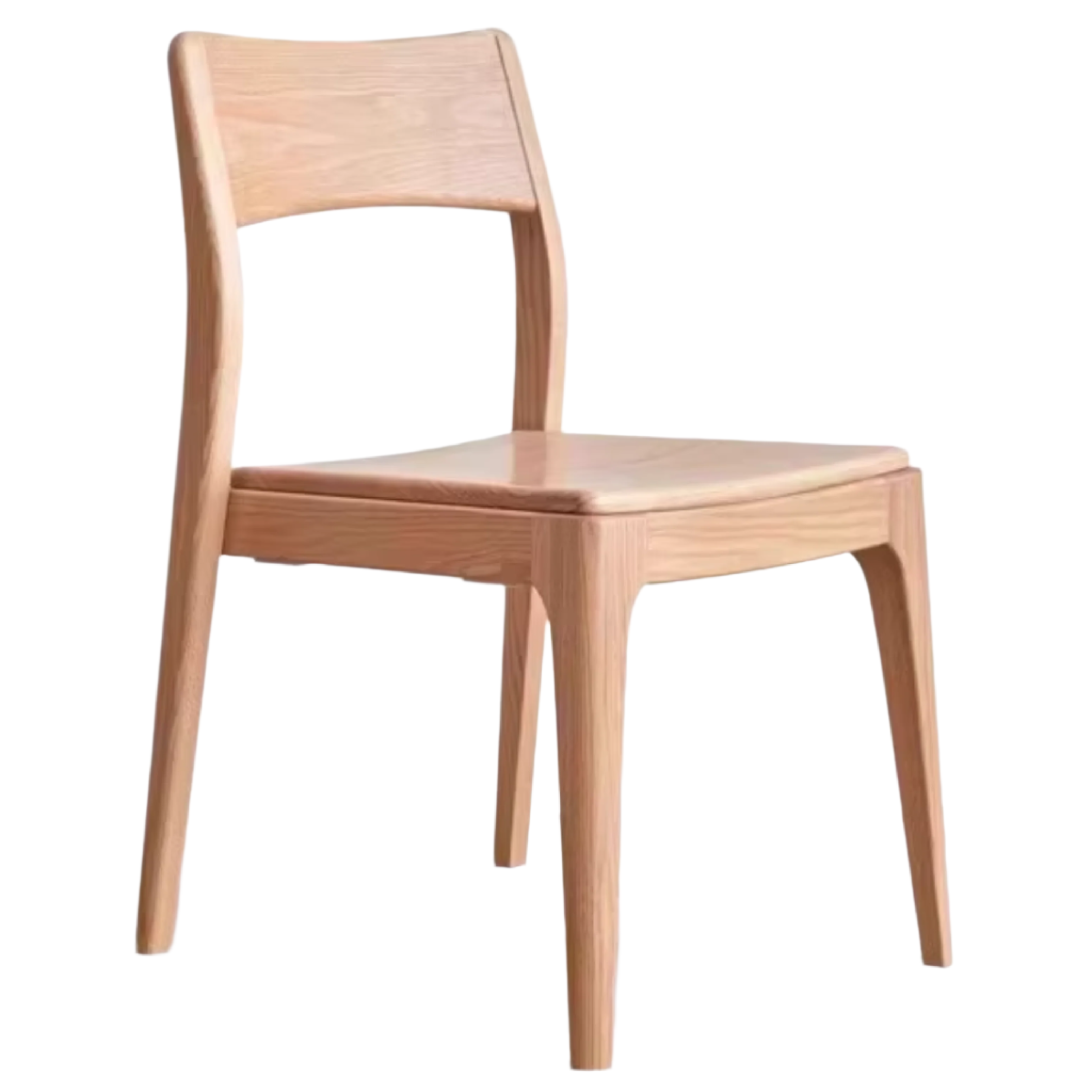 Rubberwood, Oak, Ash Solid Wood Stacking Dining Chair