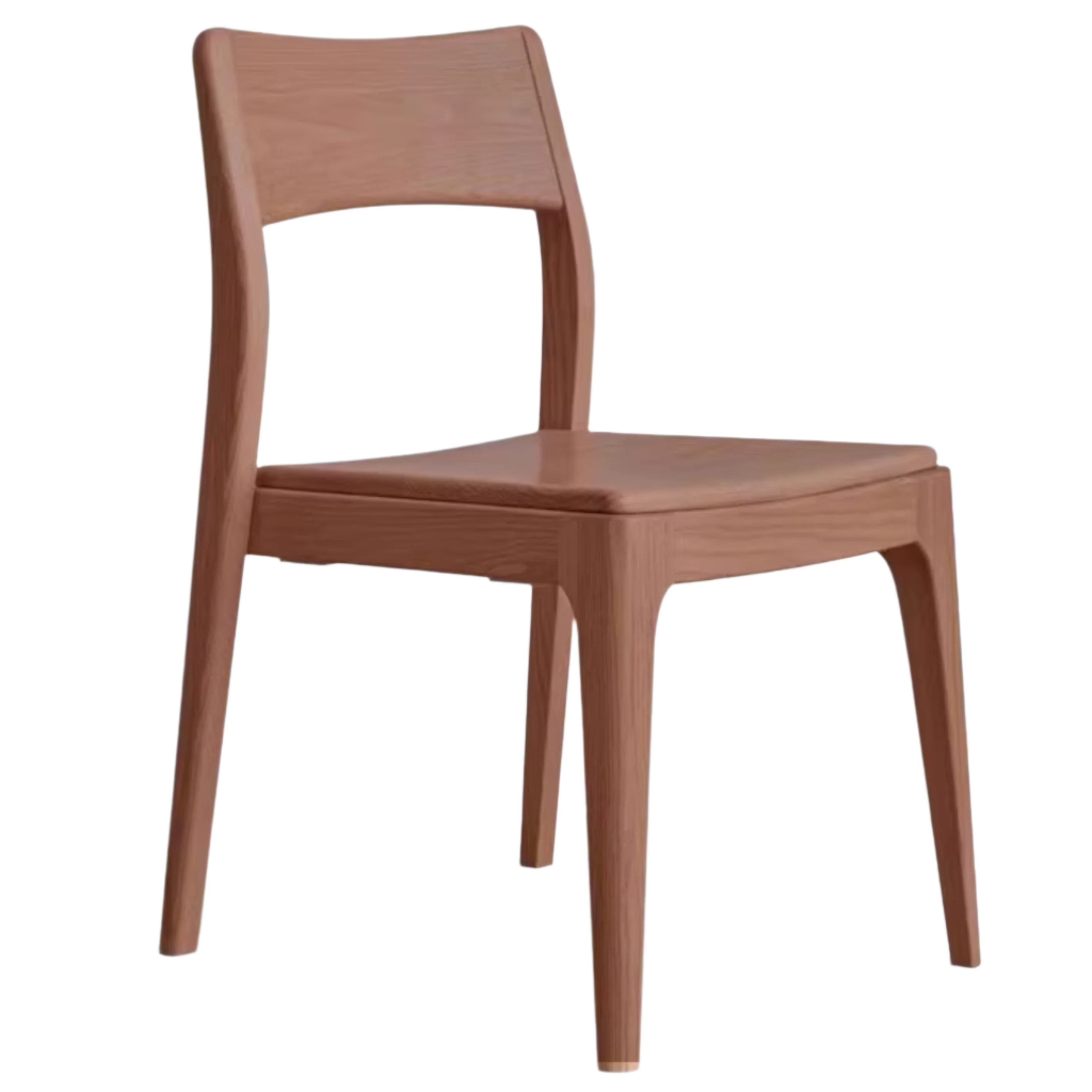 Rubberwood, Oak, Ash Solid Wood Stacking Dining Chair