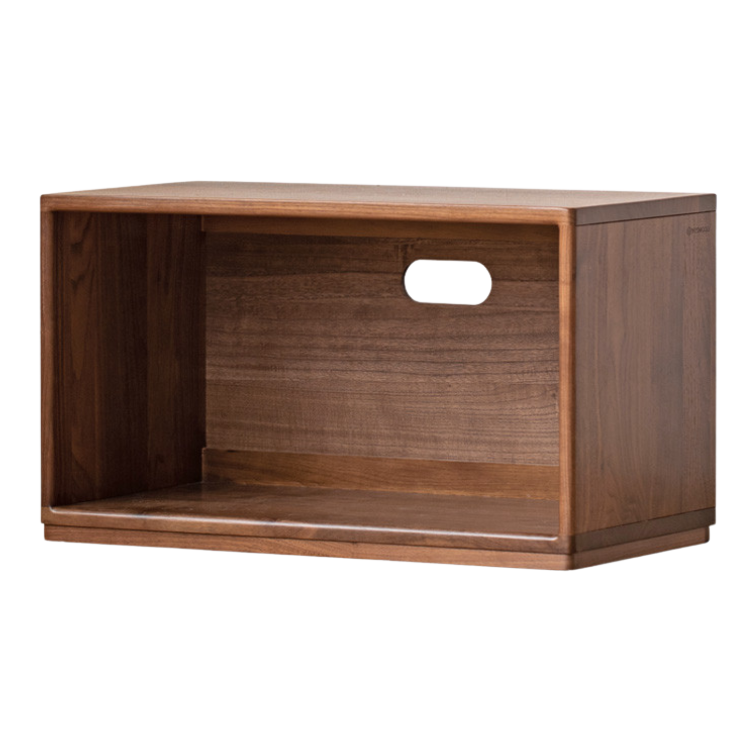 Black Walnut, Oak Solid Wood TV Cabinet Modern Module Combination Storage.