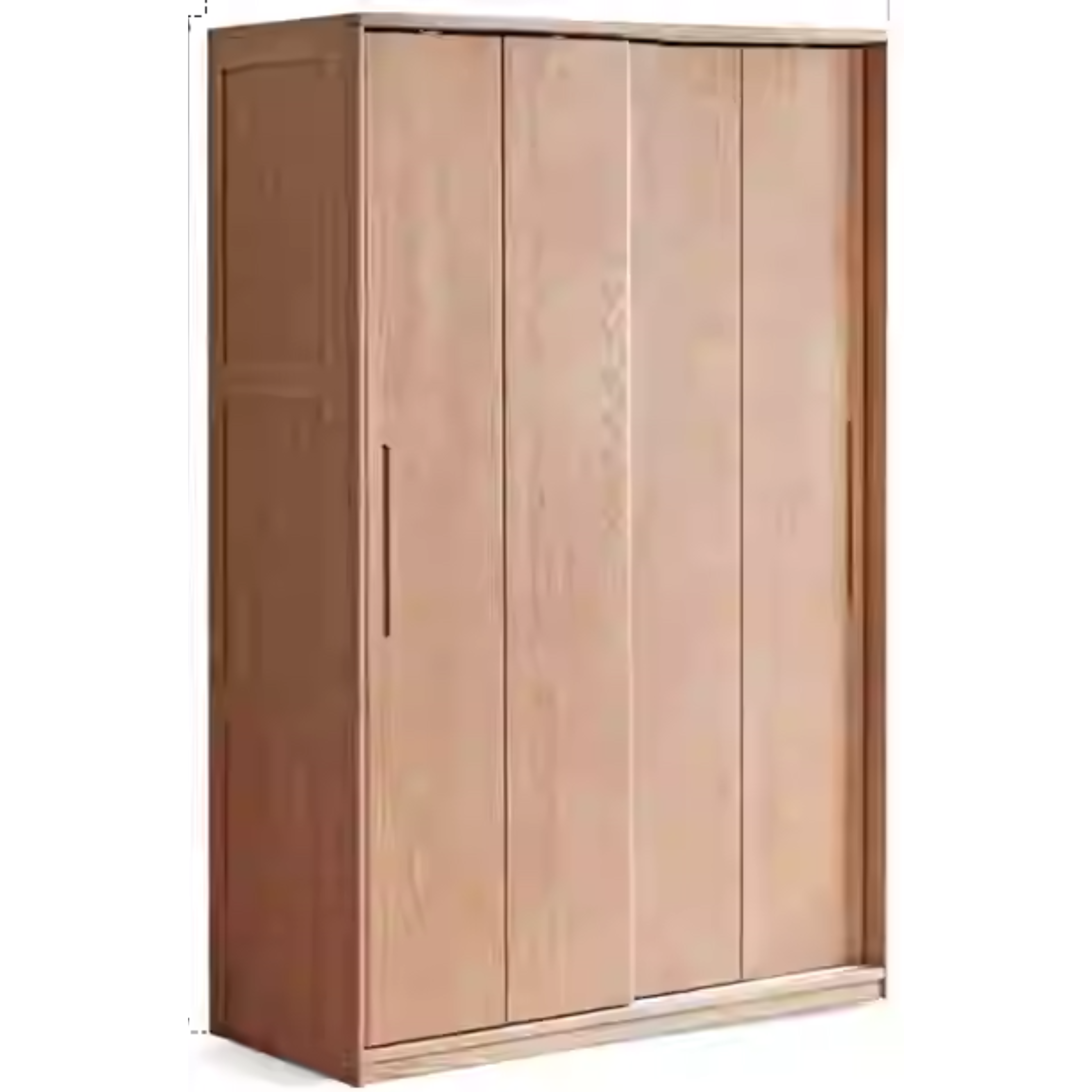 Oak, Ash Solid Wood Wardrobe Sliding Door