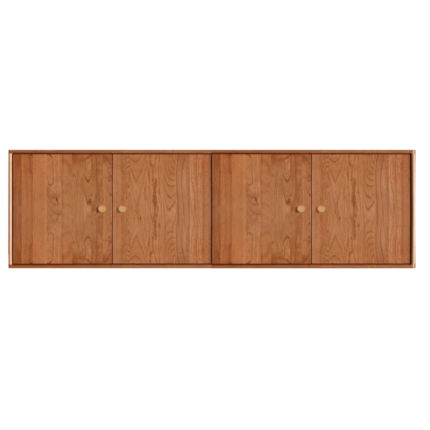 Сherry Solid Wood Exquisite Wardrobe.