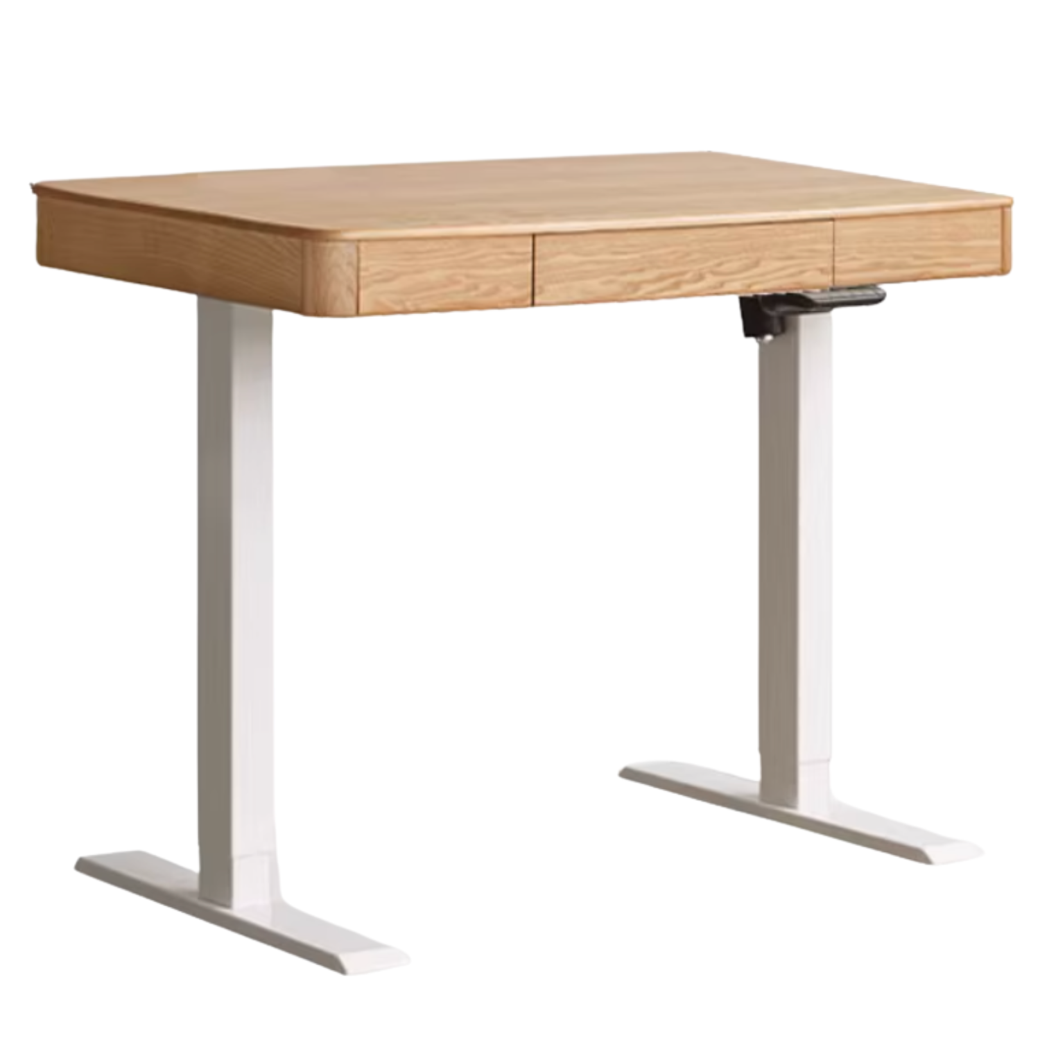 Cherry, Ash, Black Walnut Solid Wood Electric Lift Standing Desk