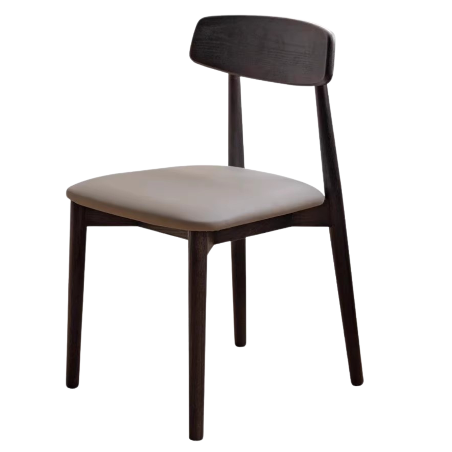 4 pcs set Black Walnut, Ash, Oak, Beech, Cherry Solid Wood Simple Modern-Dining Chair