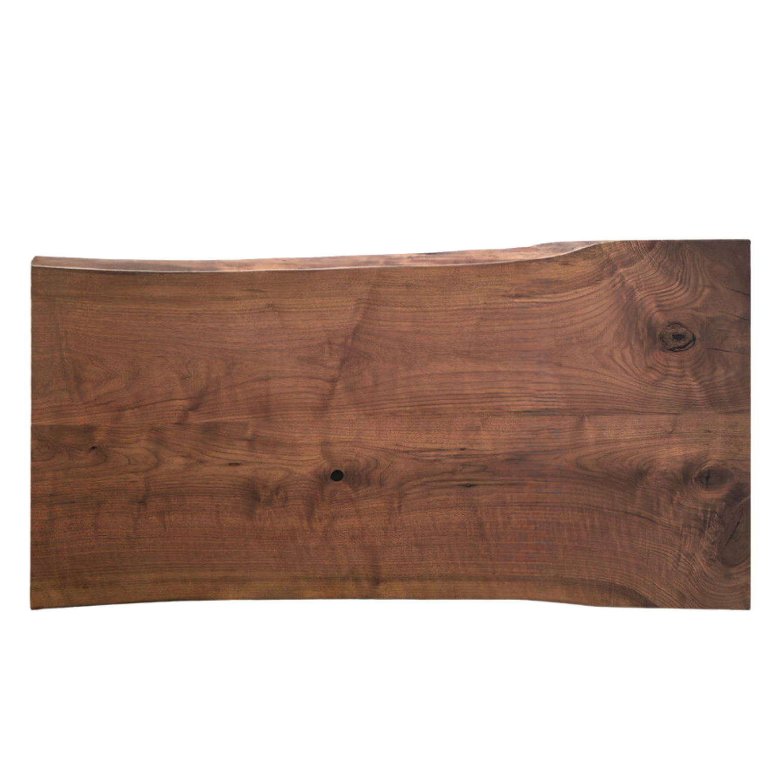 Black Walnut Solid Wood Natural Edge Large Board Dining Table