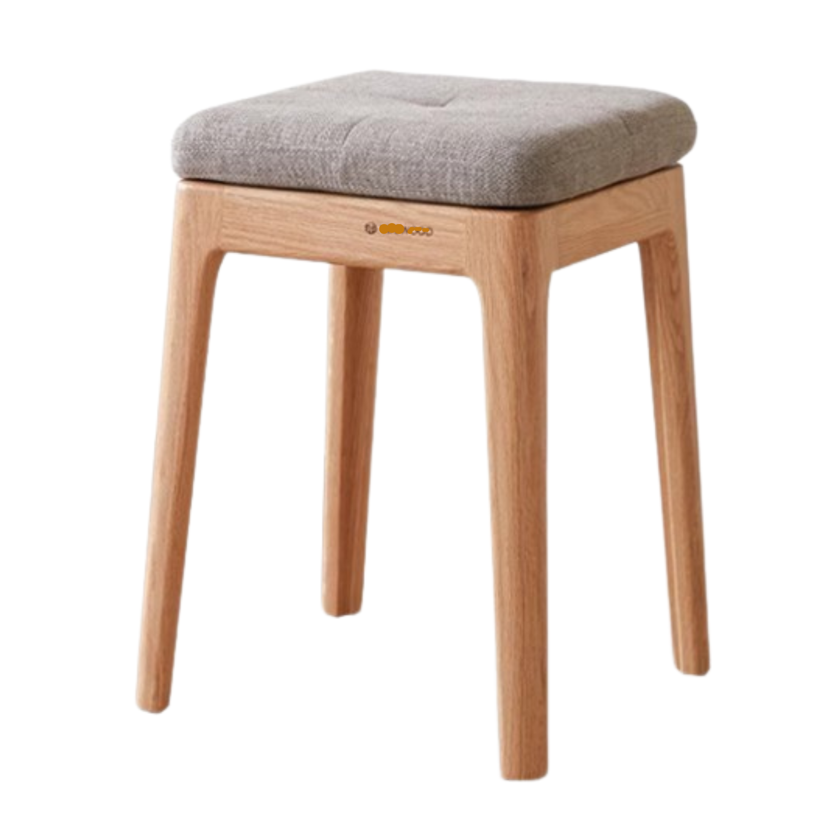 Oak Solid Wood Comfortable Soft Pack Dining Stool