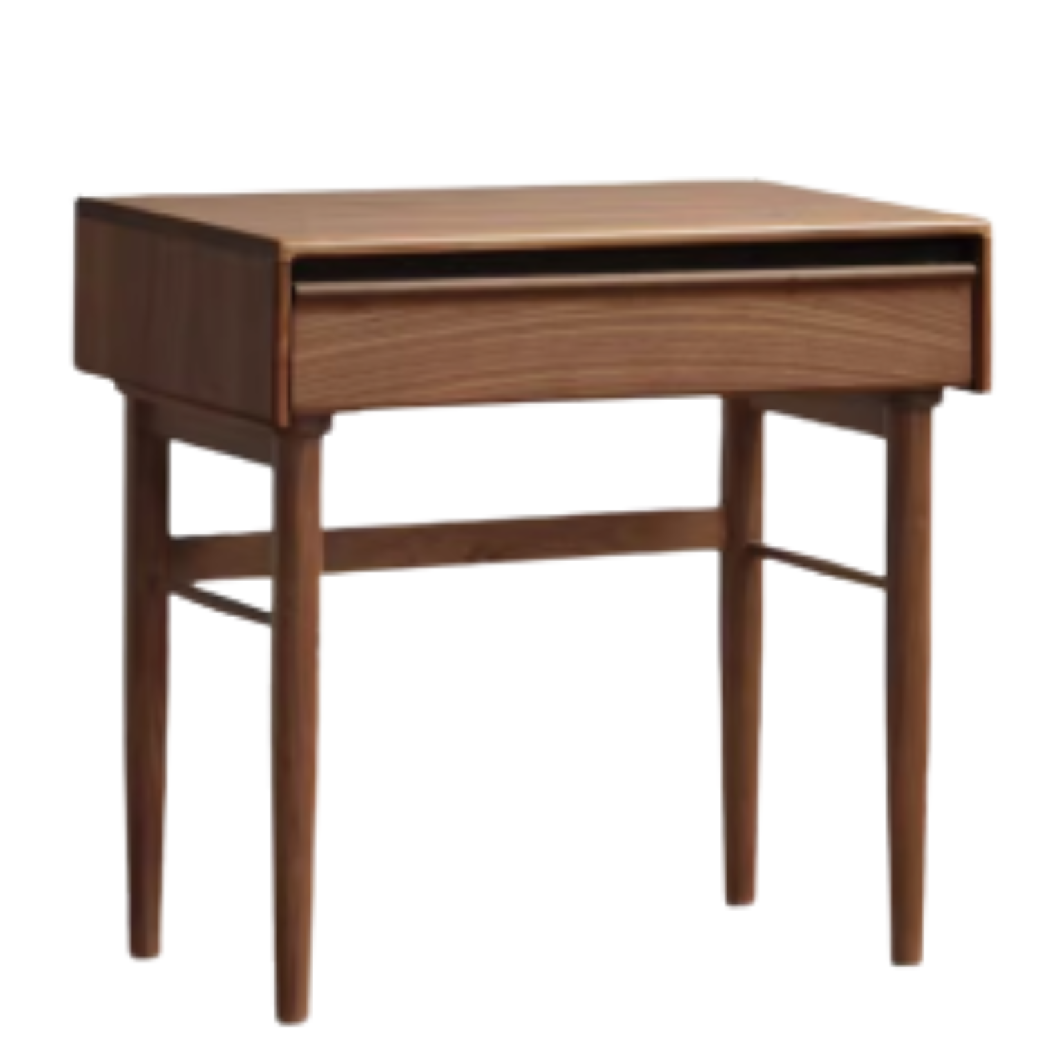 Black Walnut Solid Wood Light Luxury Dressing Table.