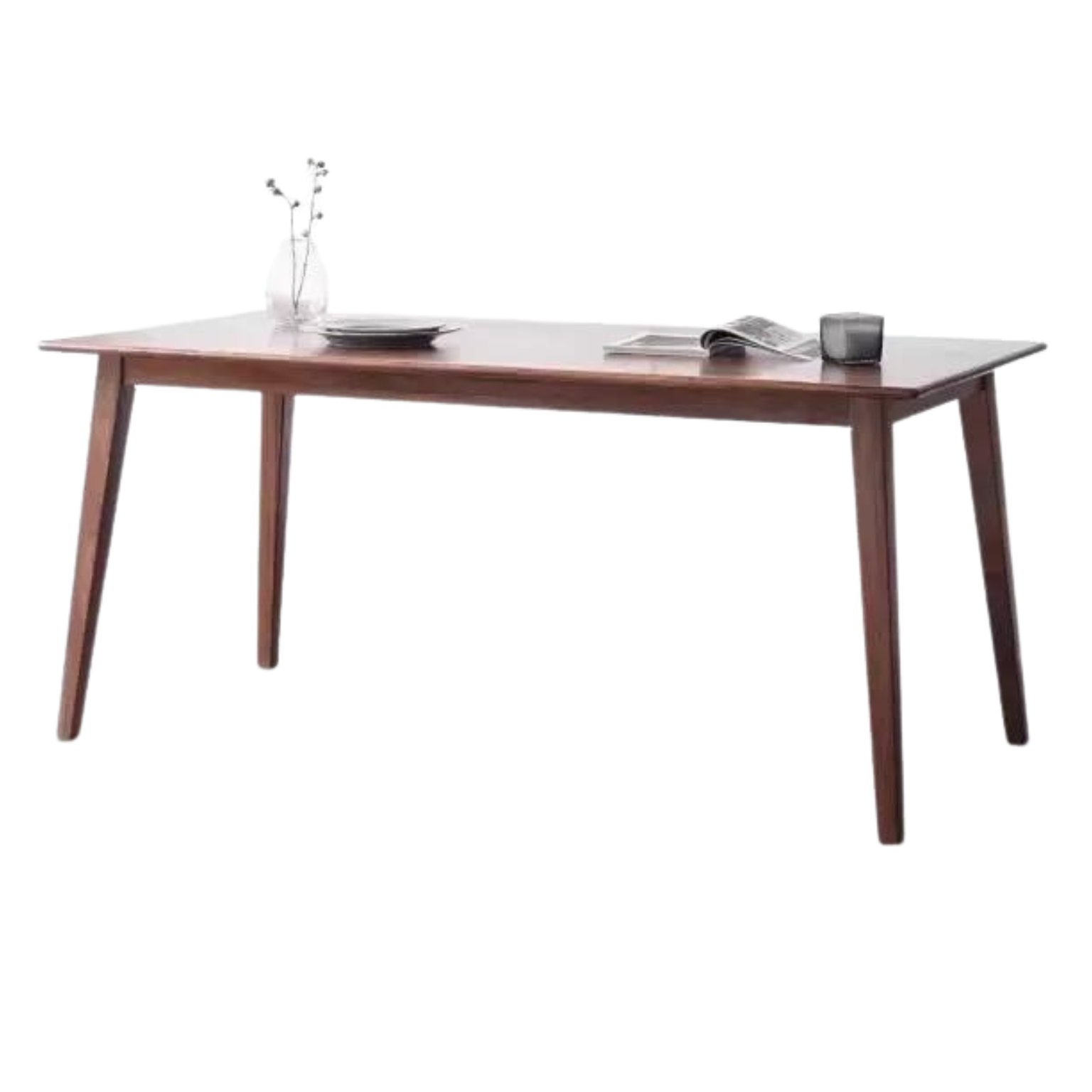 Black Walnut Solid Wood Dining Table