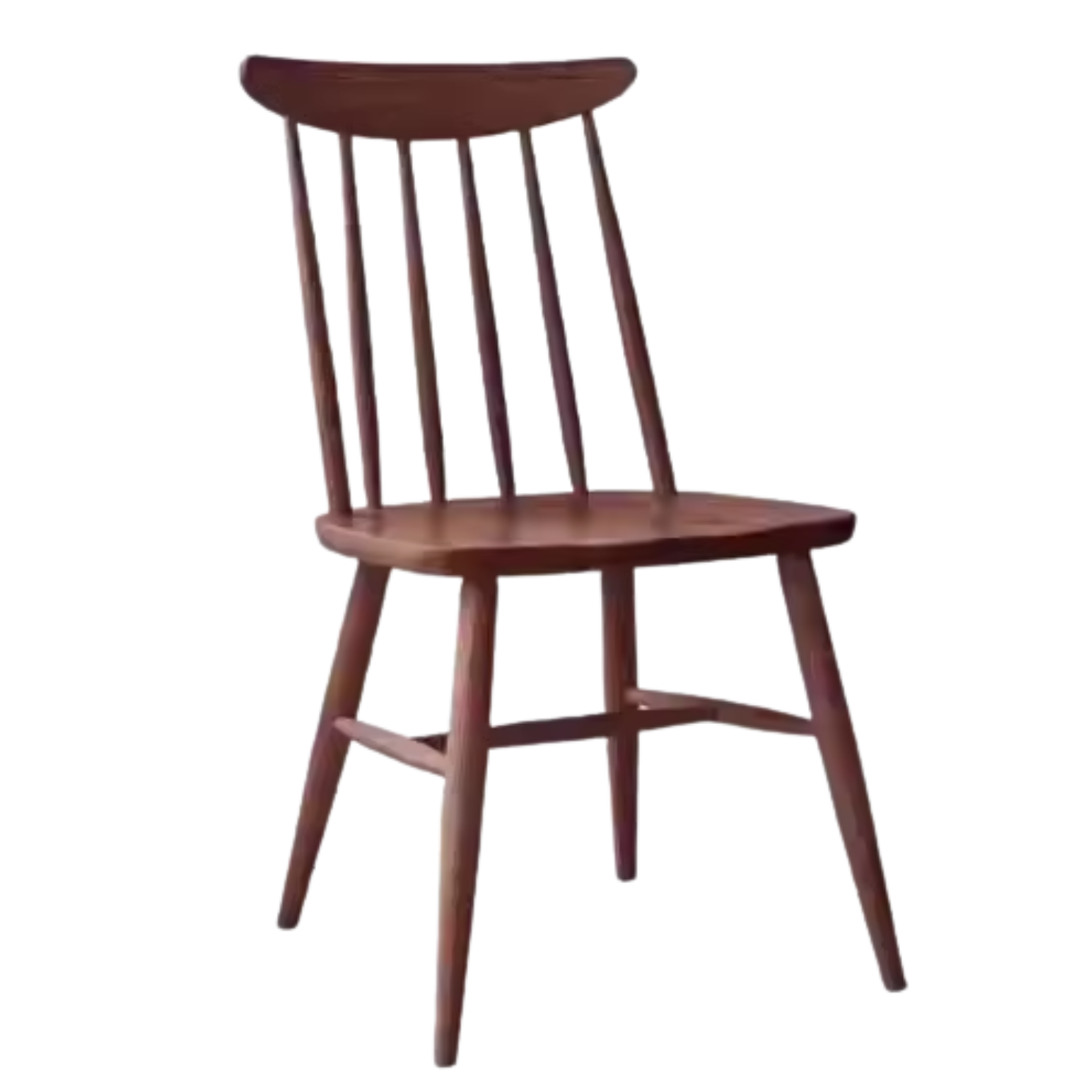 Set 4 pcs Black Walnut, Ash, Oak Solid Wood Windsor Chair