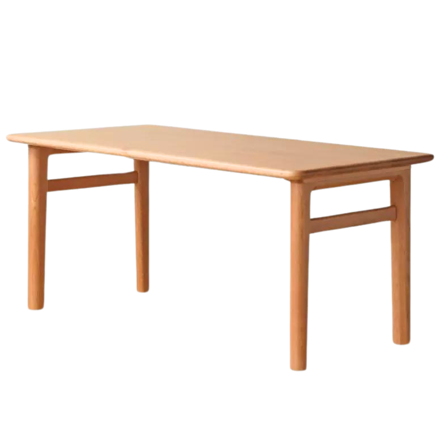 Cherry Solid Wood Office Desk, Large Dining Table