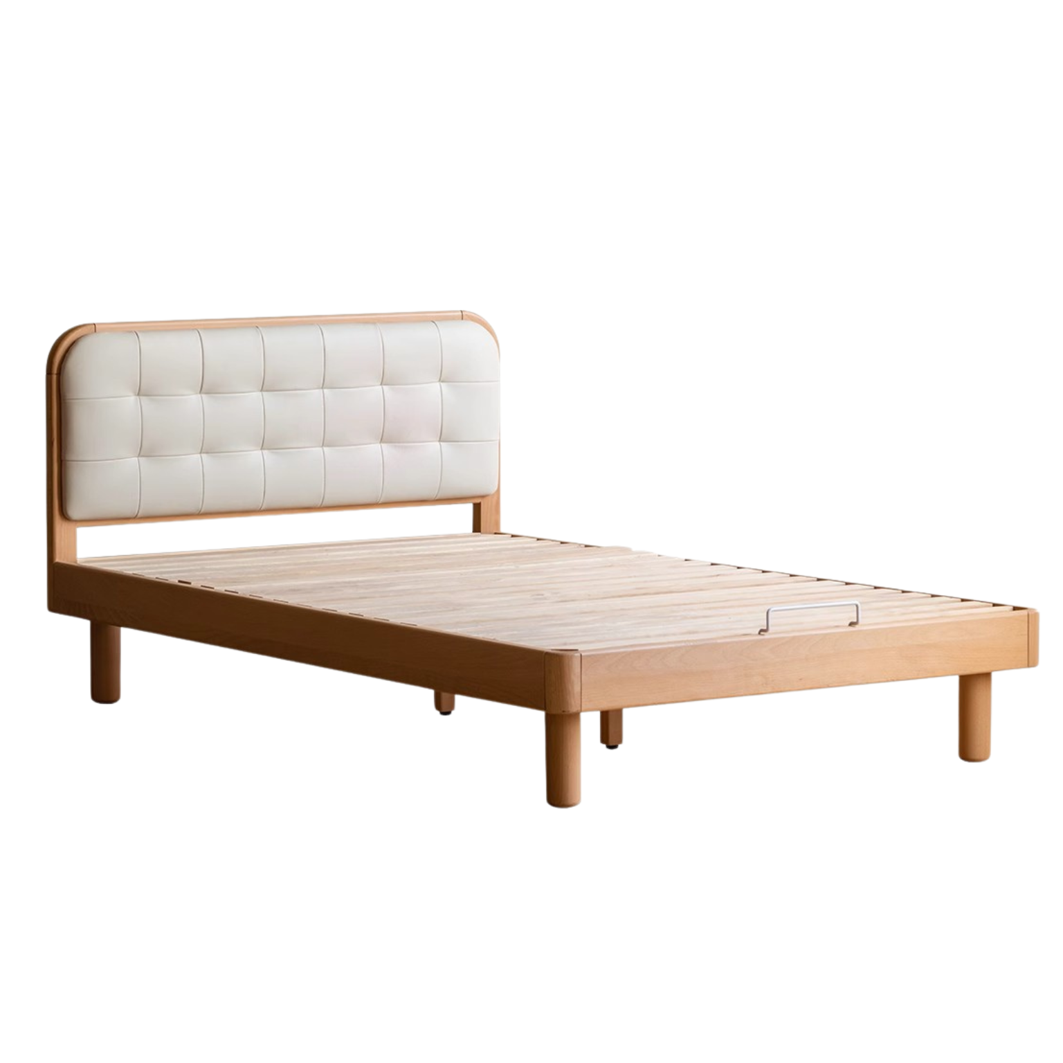 Rubberwood, Beech Solid Wood Children's Soft Bed
