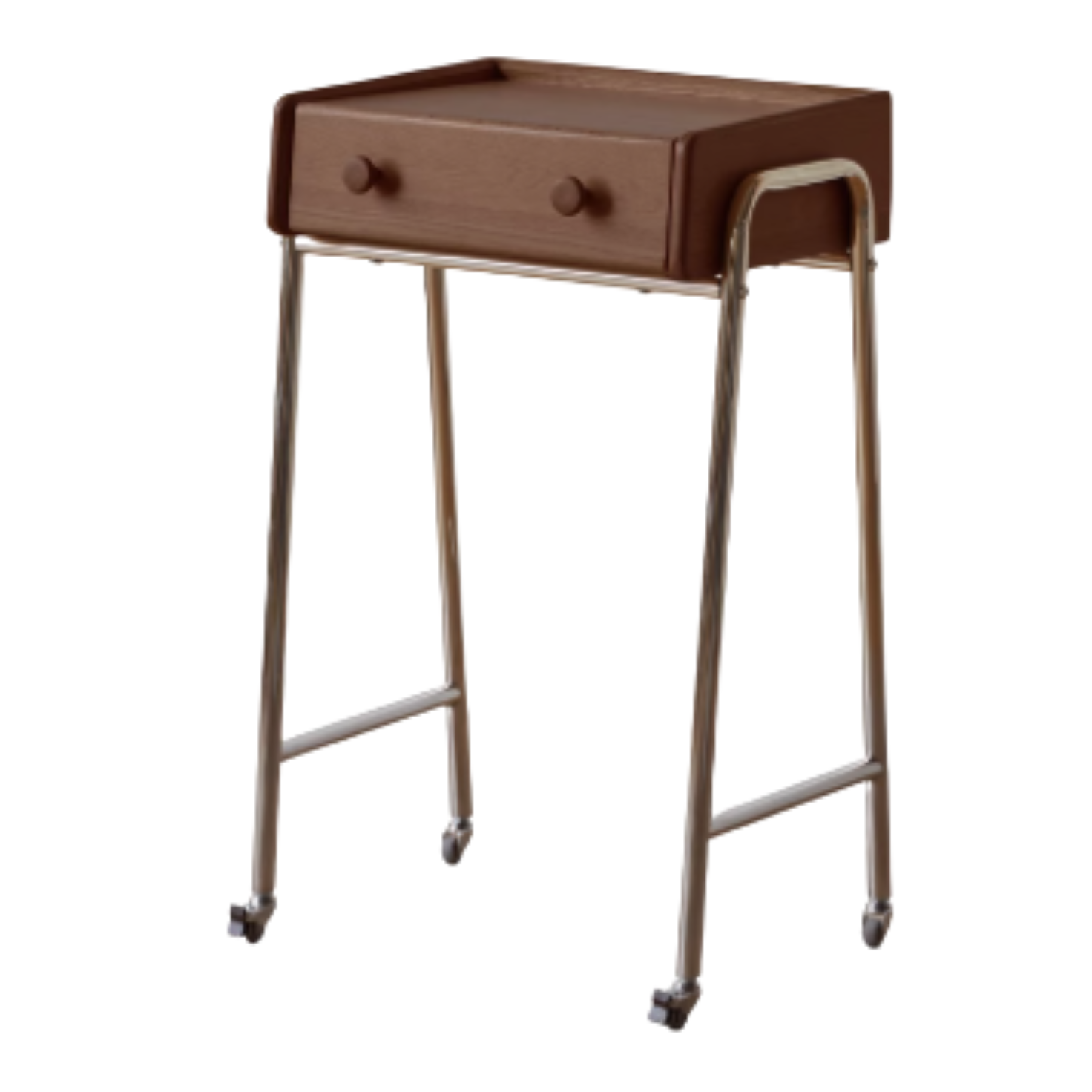 Oak Solid Wooden Edge Cabinet, Cute Robot Shape