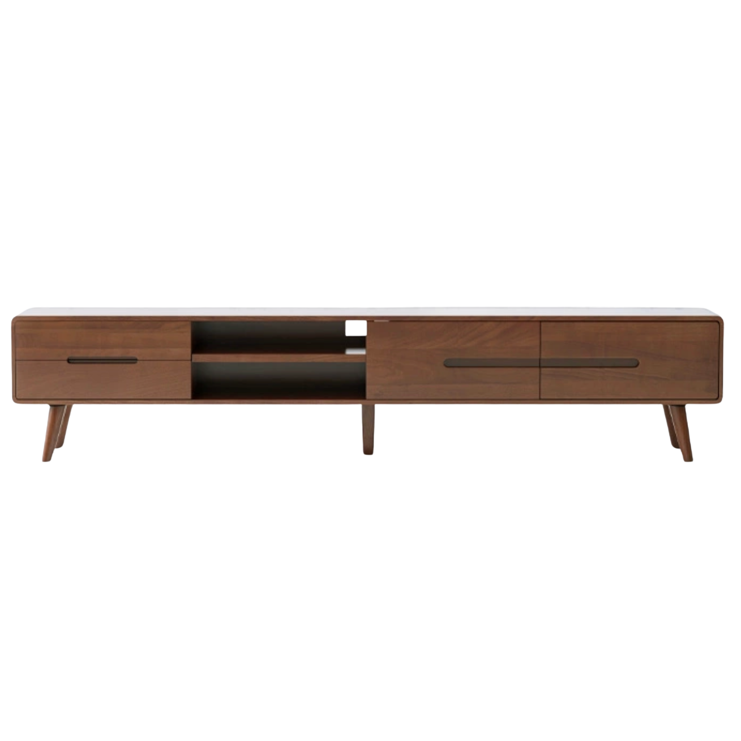Oak, Rubberwood, Beech Solid Wood TV Stand Sliding Door.