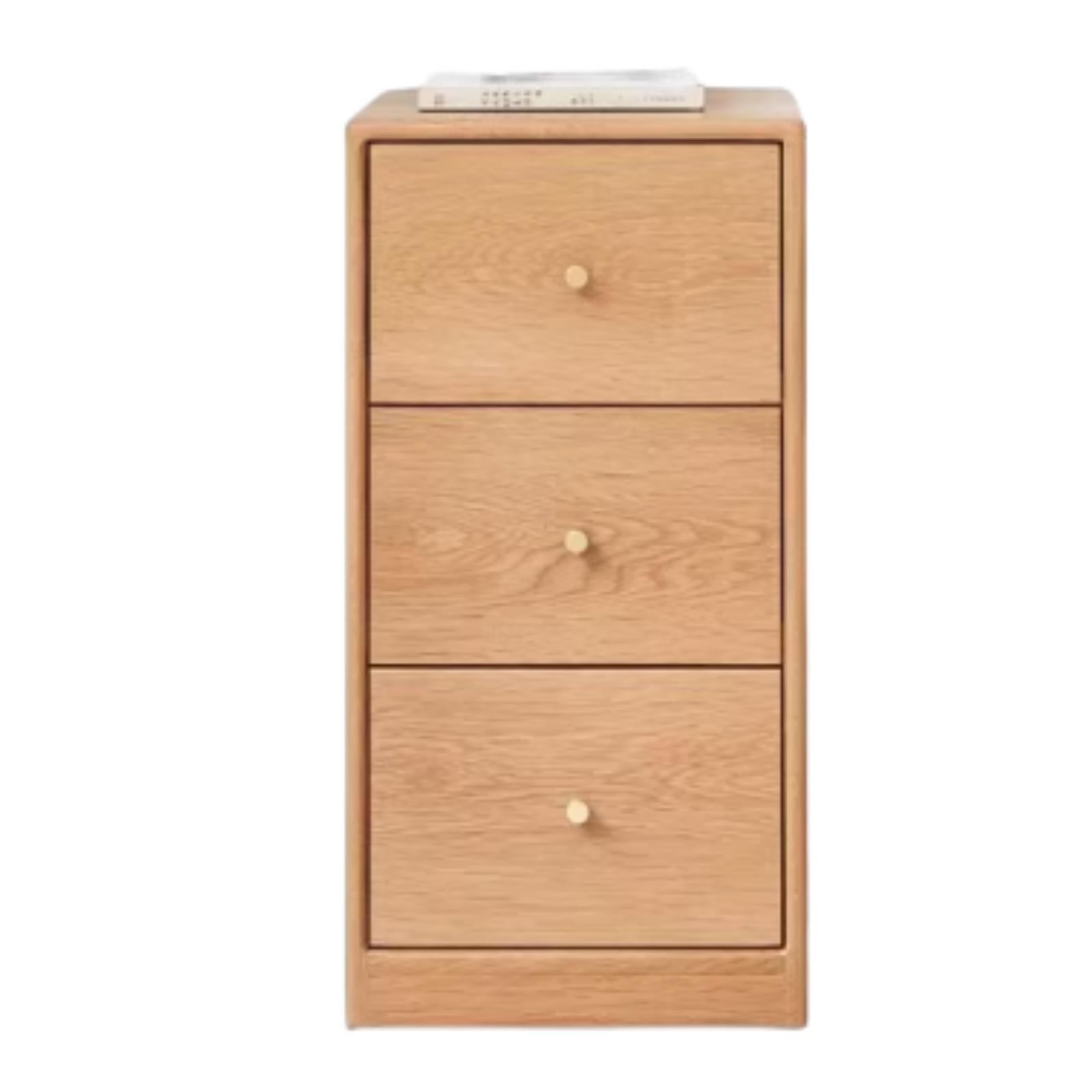 Oak, Beech Solid Wood Chest of Drawers, Multi-Functional Storage Cabinet Combination