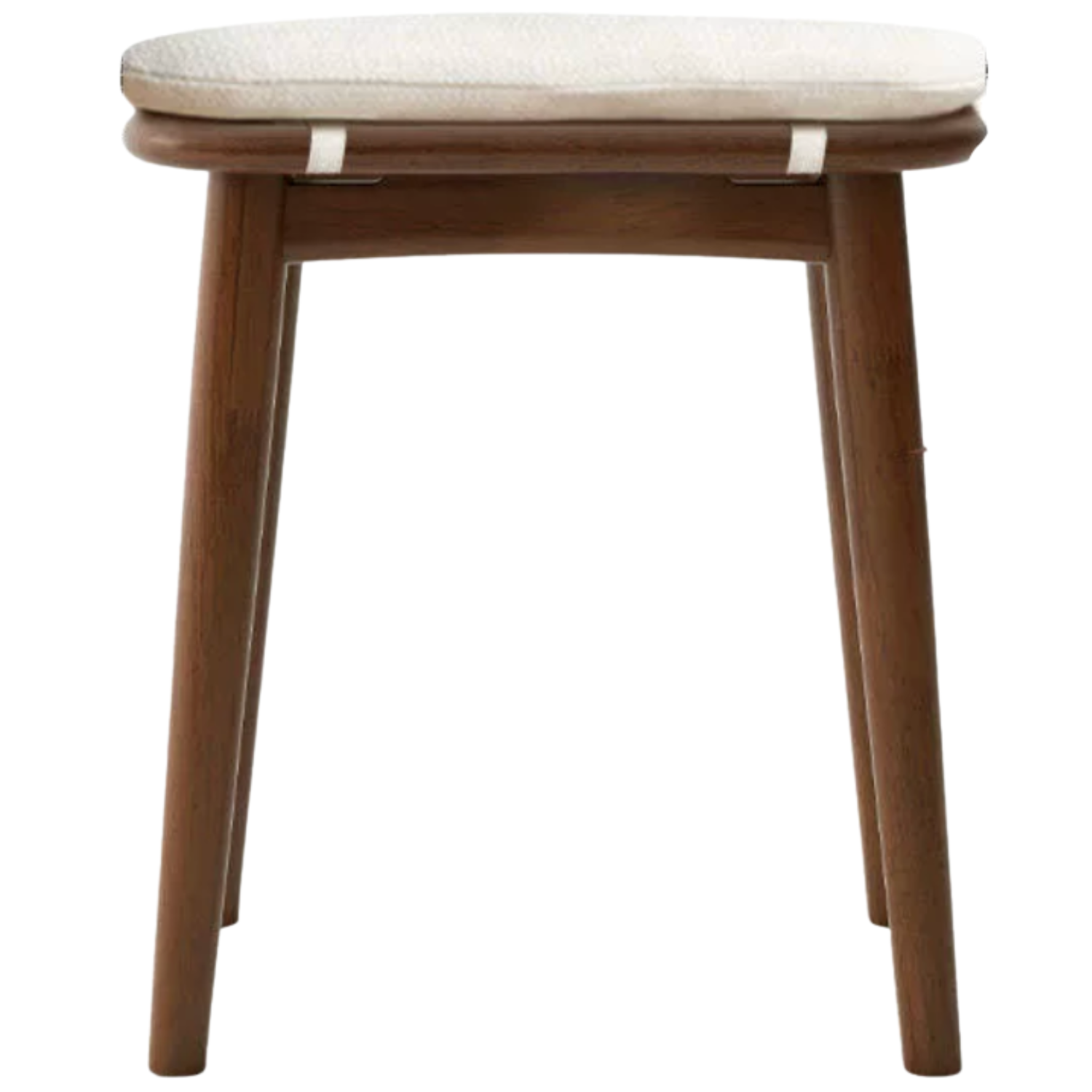 Black Walnut, Oak, Cherry, Rubberwood, Sandalwood Solid Wood Dressing Stool
