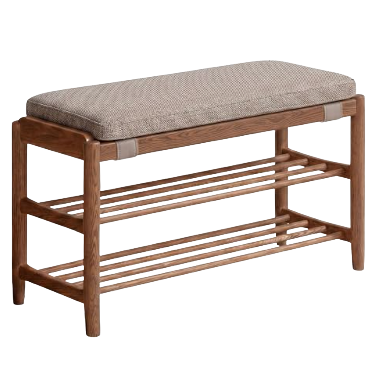 Oak Solid Wood Shoe Wearing Stool