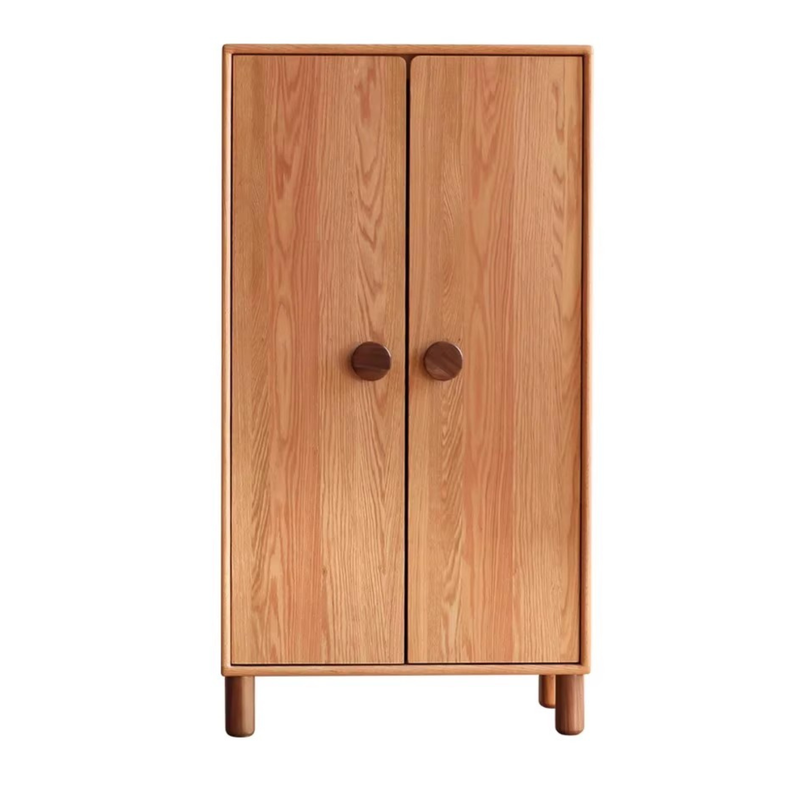 Oak Solid Wood Wardrobe Bookcase Free Combination