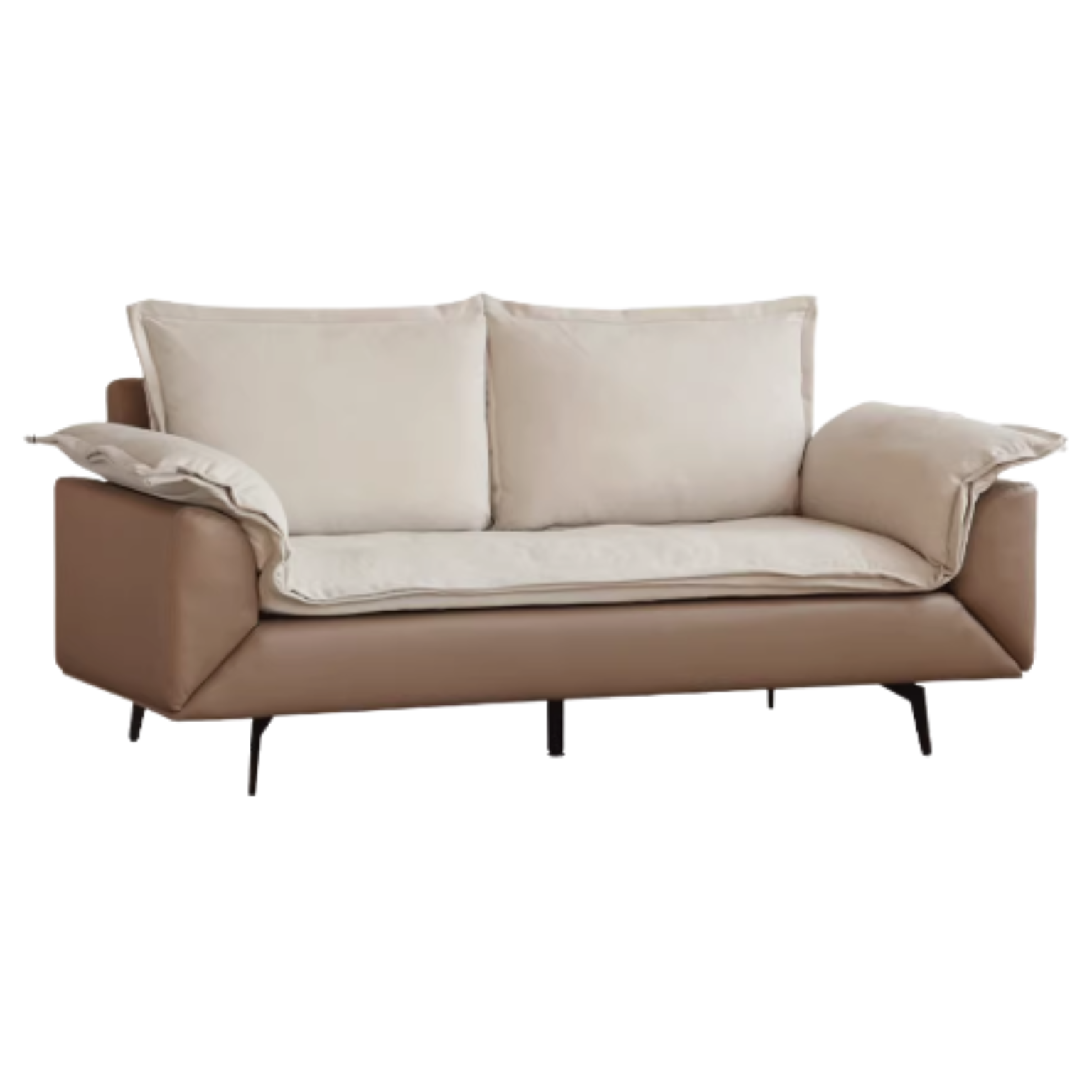 Technology Cloth folding Down Sofa,