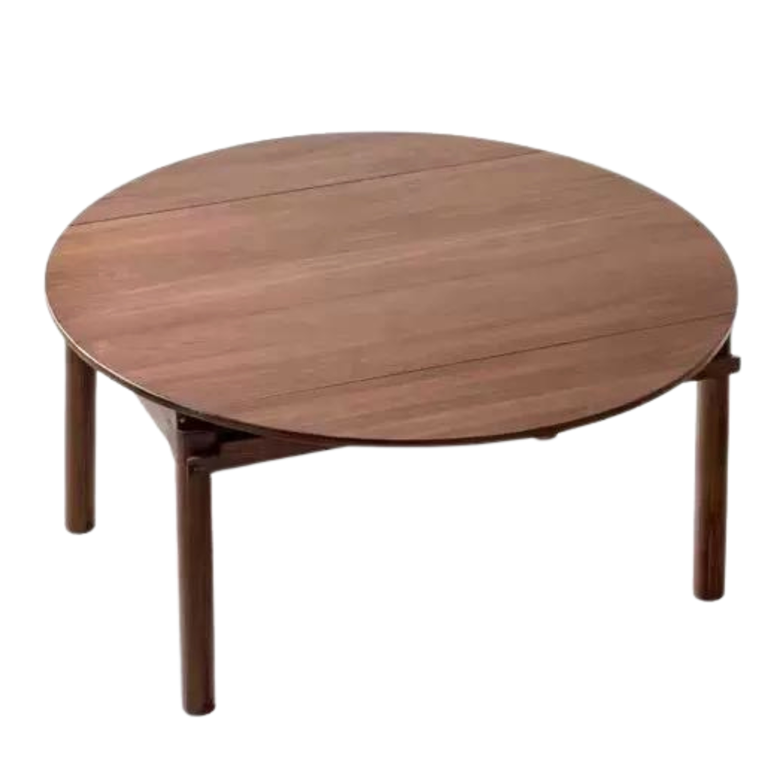 Ash, Oak, Black Walnut Solid Wood Folding Dining Table