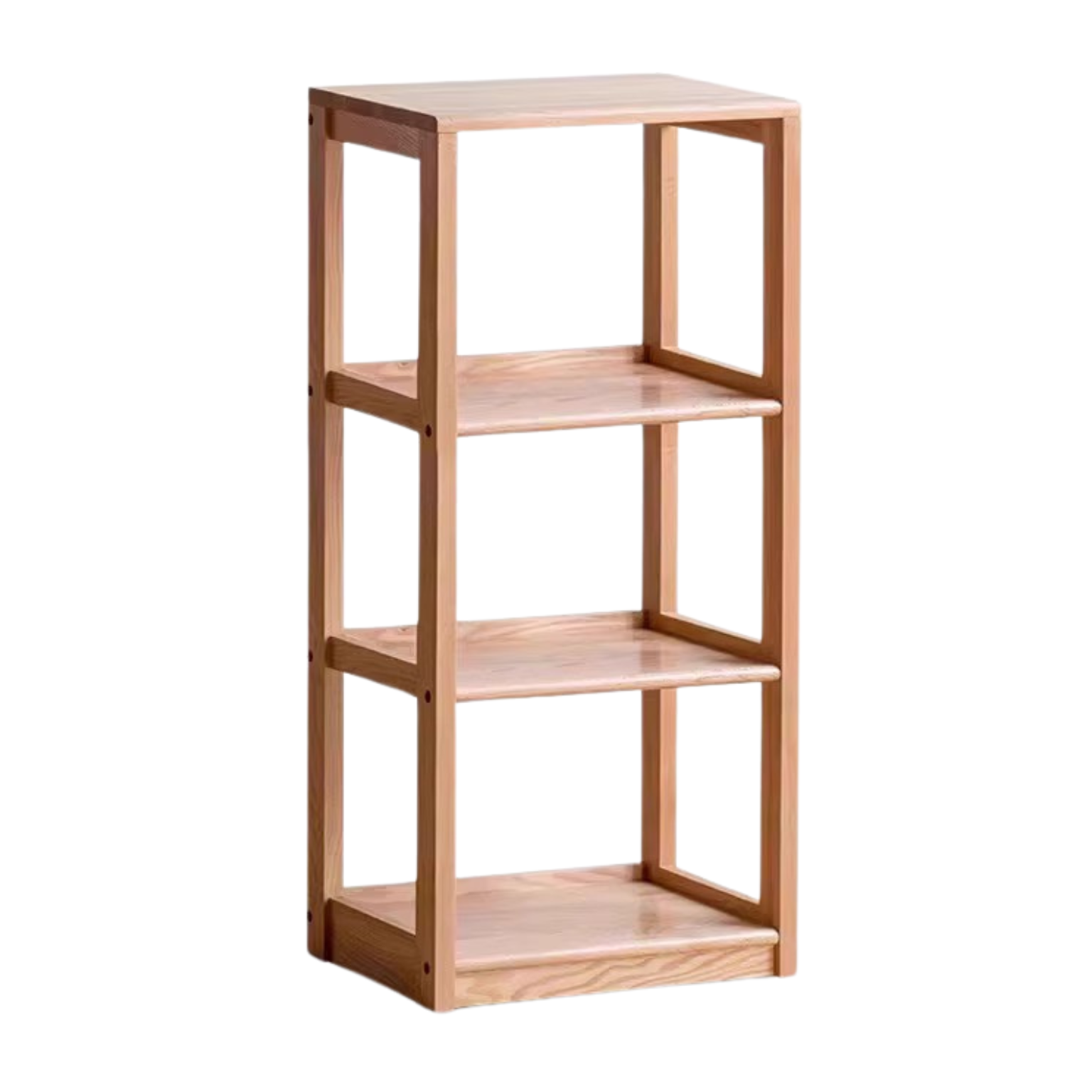 Oak Solid Wood Multi-Layer Bookshelf