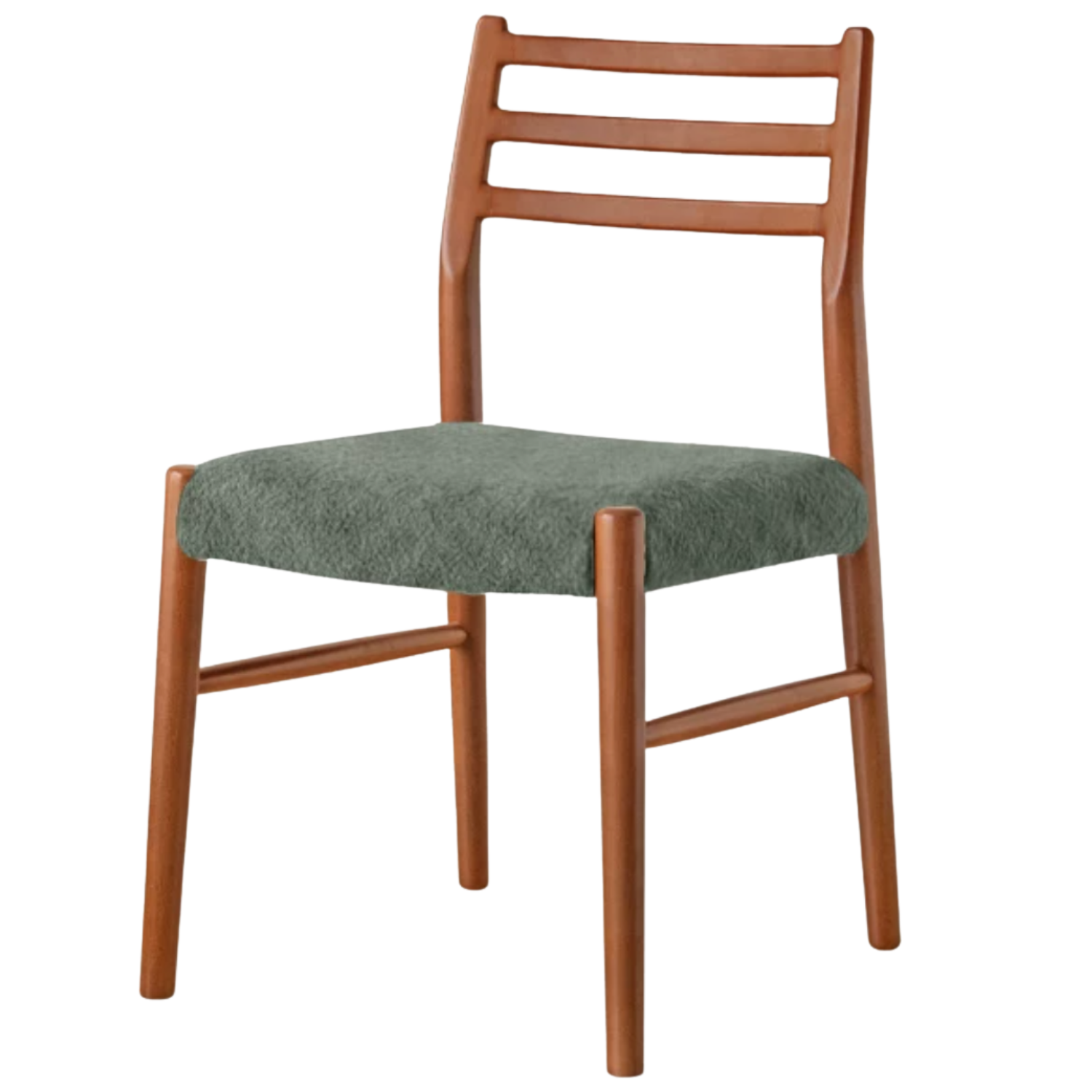 Set 4 pcs Beech, Ash Solid Wood Retro Style Dining Chair