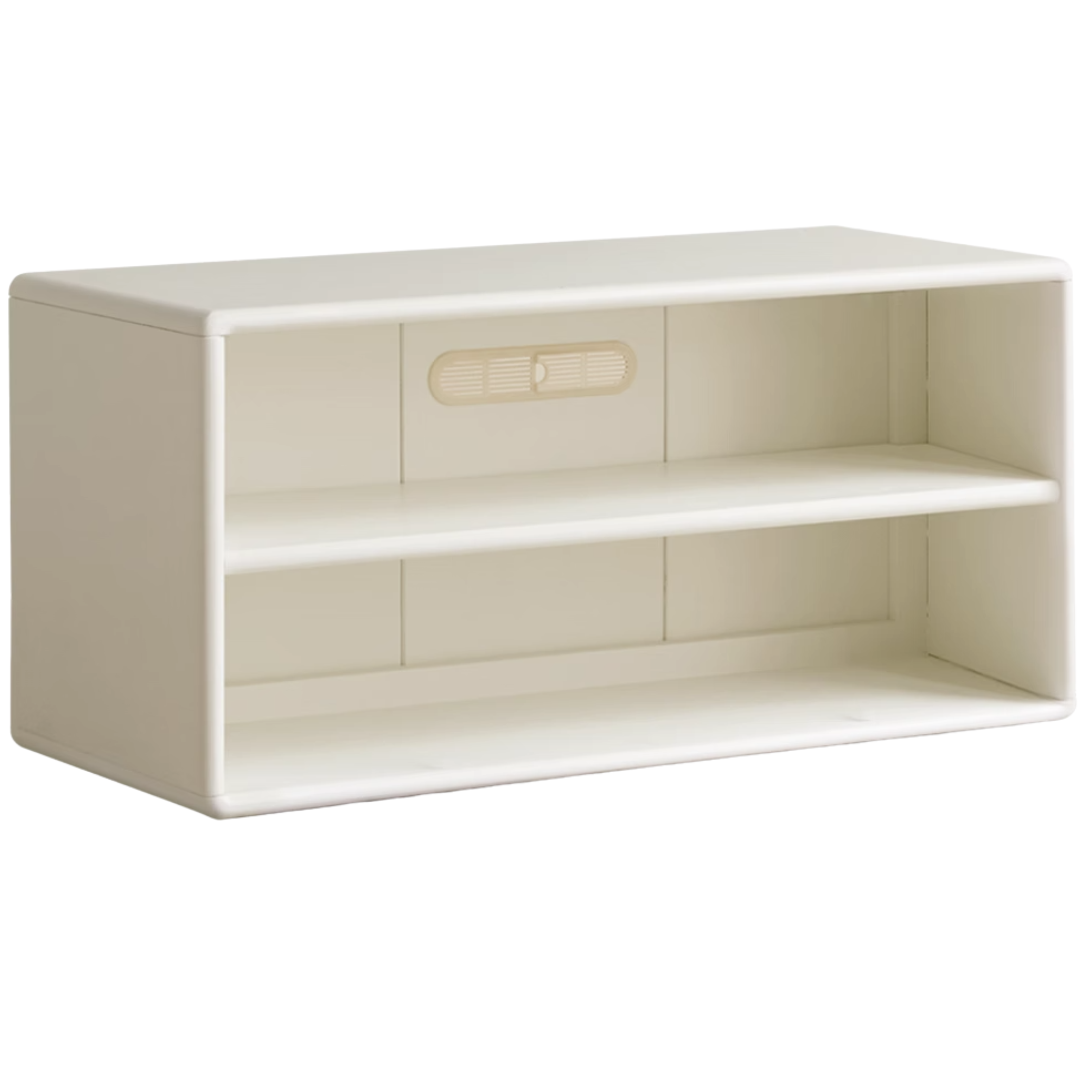 Solid RubberWood Locker Cream Style Free Combination Cabinet.