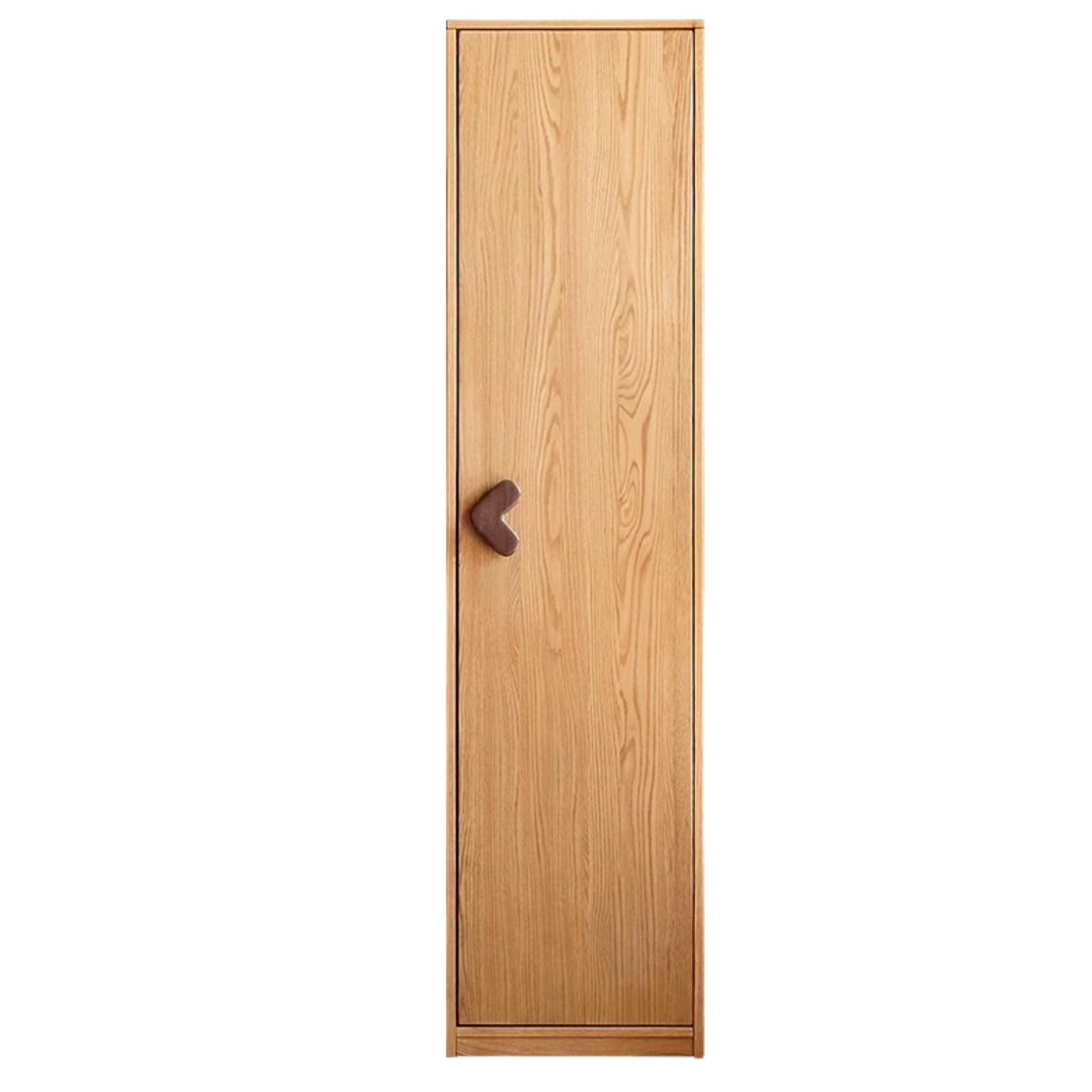 Oak Solid Wood Children's Wardrobe, Bookcase Combination