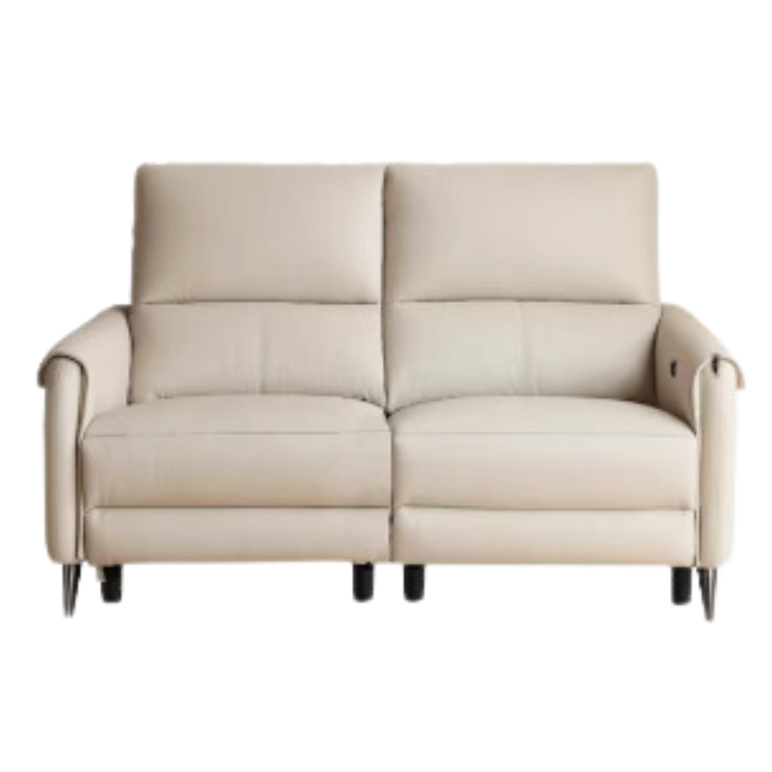 Genuine Leather Zero Wall Multifunctional Electric Sofa, Top Layer Cowhide Sofa.