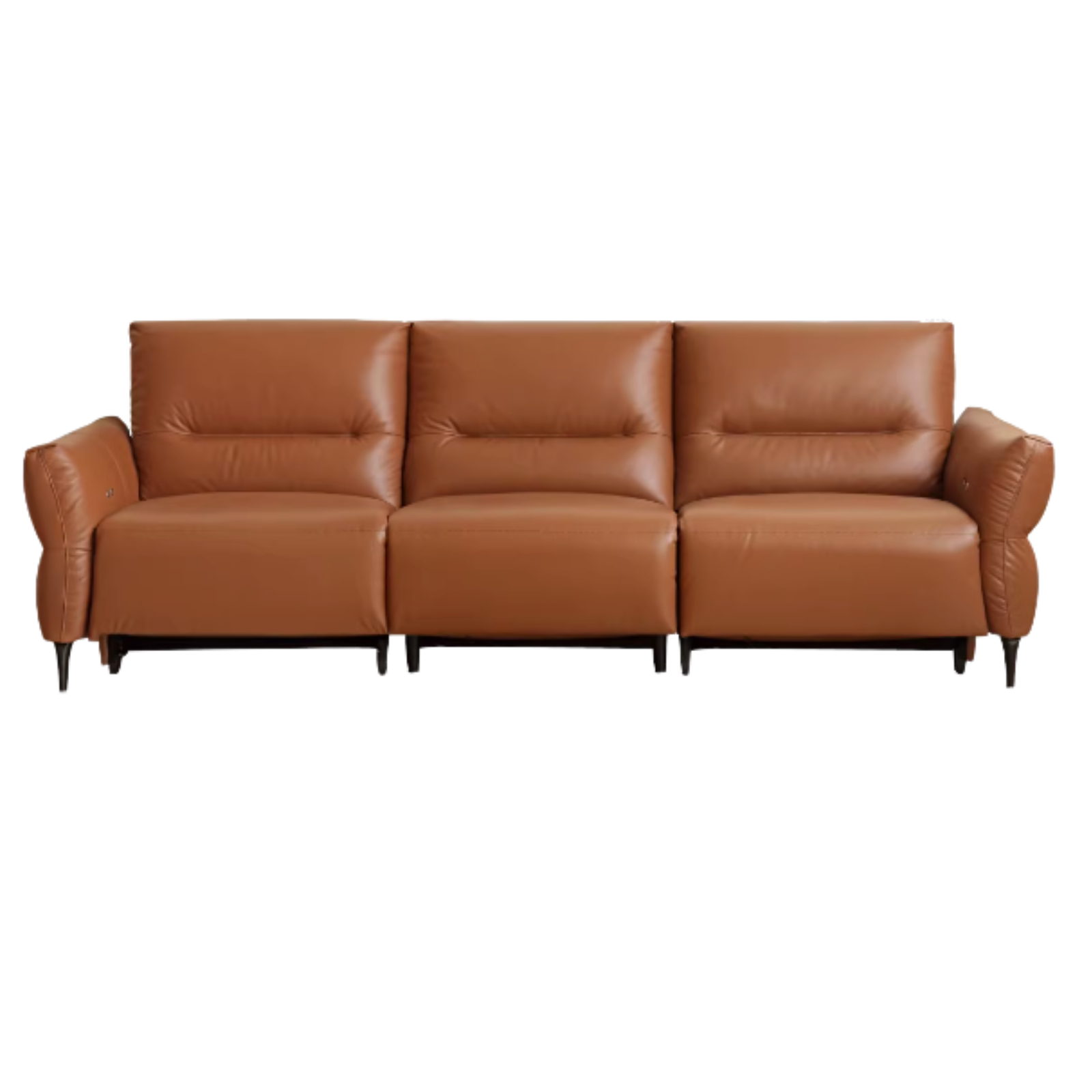 Leather Sofa, Head Layer, Cowhide Electric Sofa.