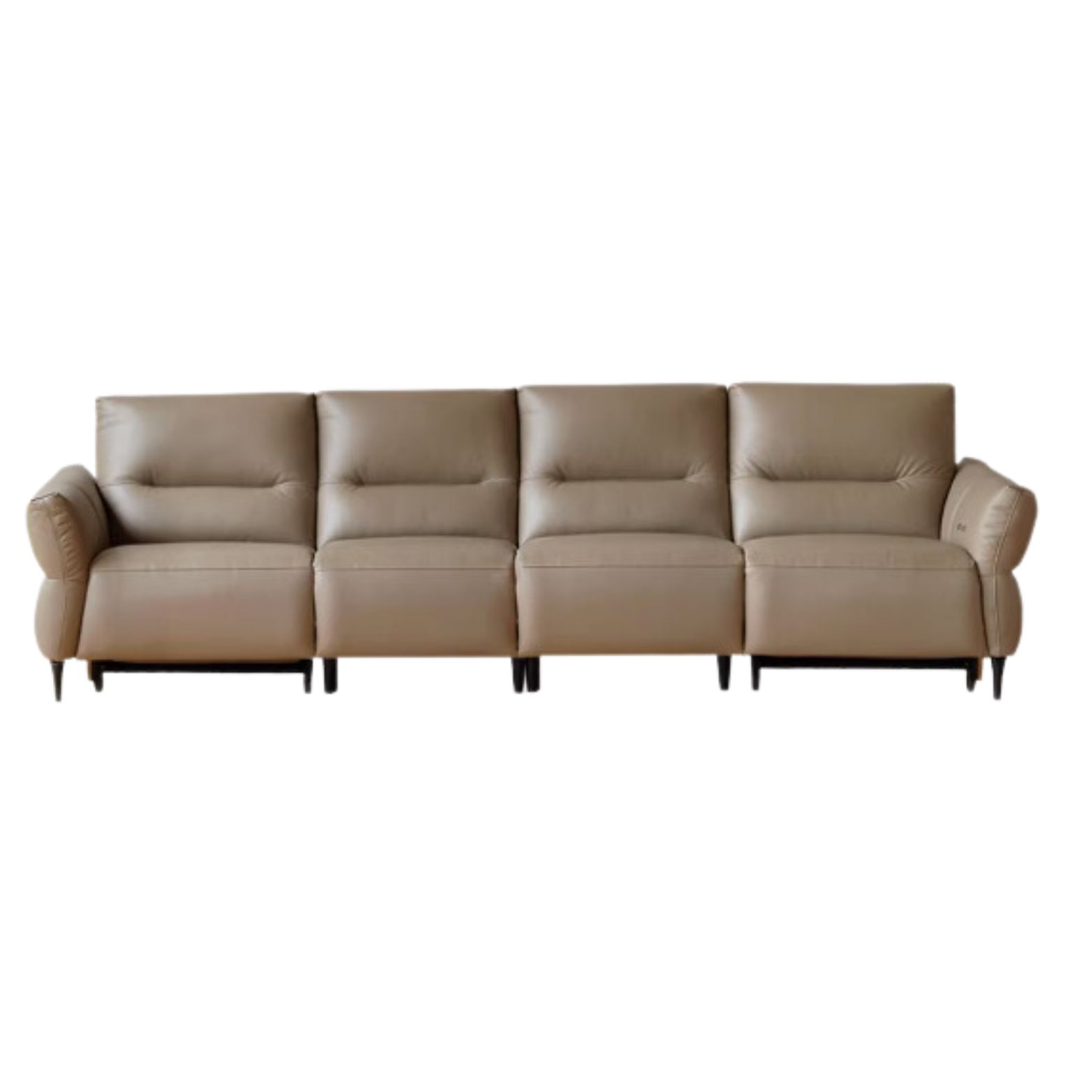 Leather Sofa, Head Layer, Cowhide Electric Sofa.