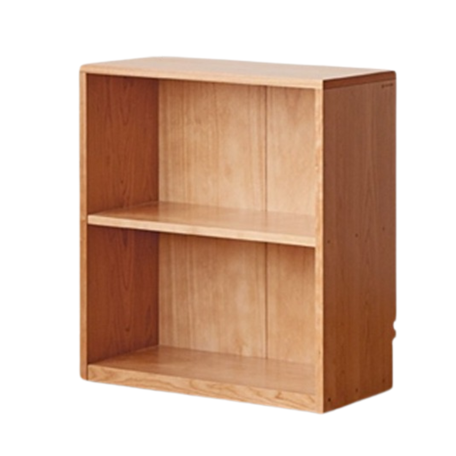 Cherry Solid Wood Vintage Floor Storage Bookcase