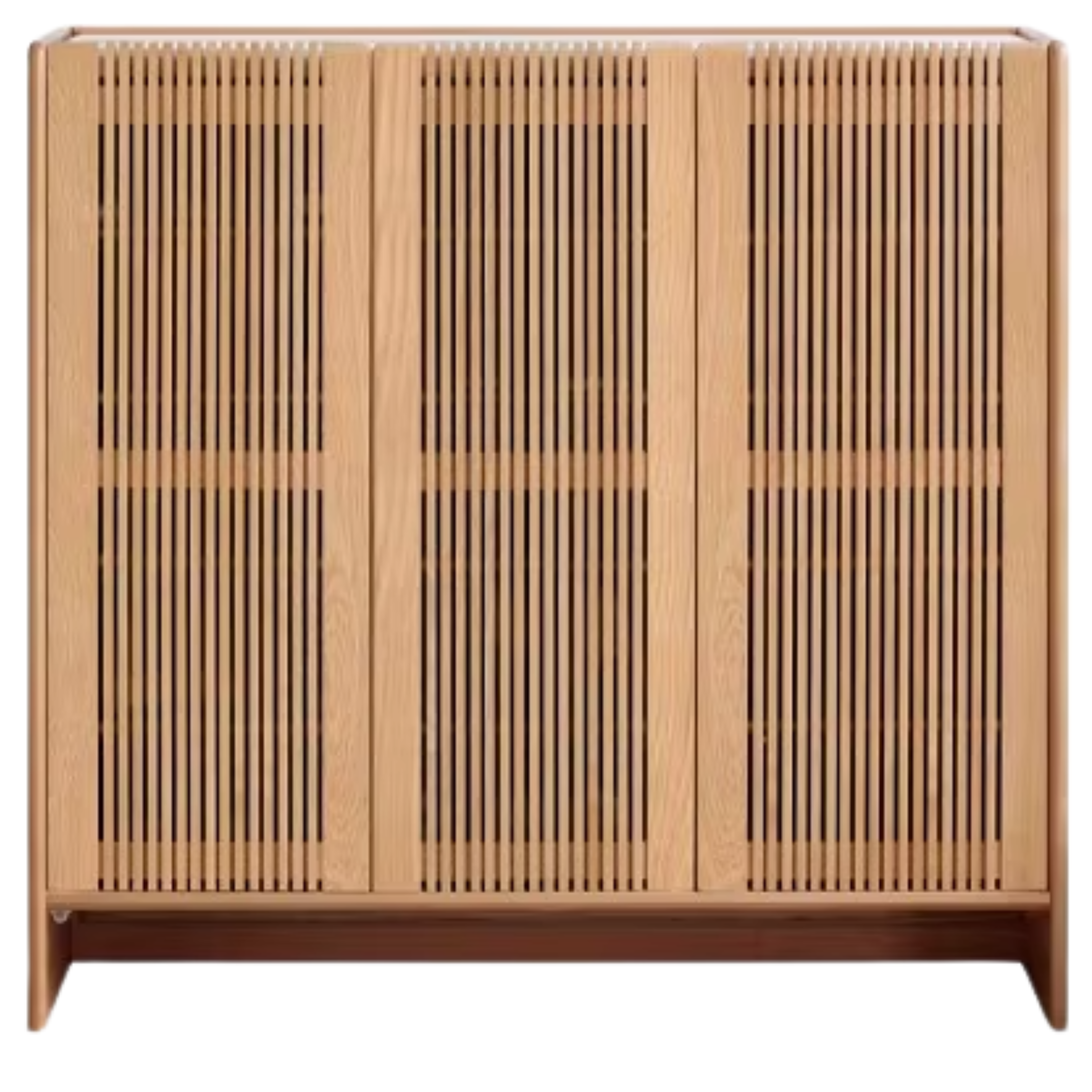 Ash, Oak Solid Wood Rock Top Shoe Cabinet