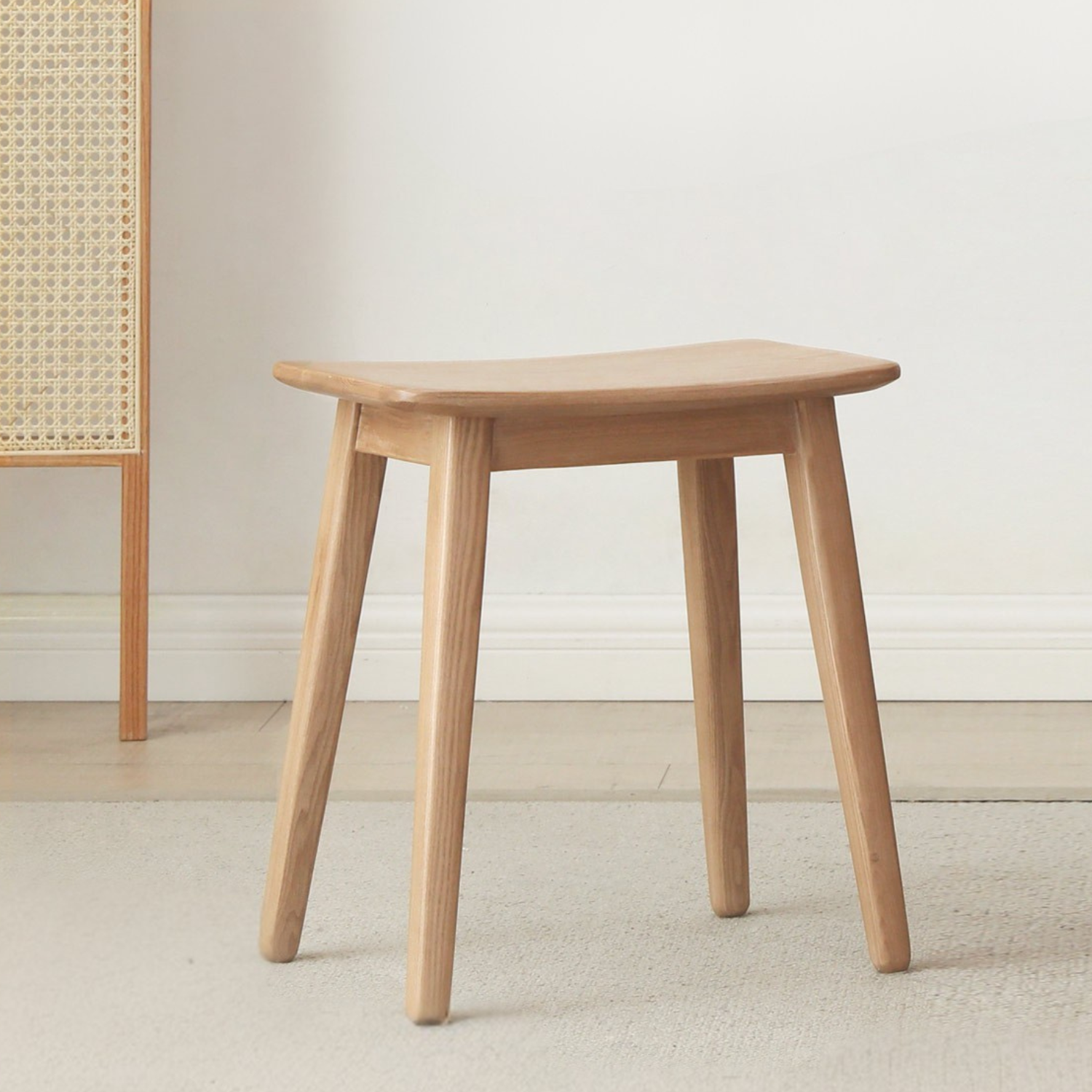 Oak, Ash Solid Wood Modern Vanity Table