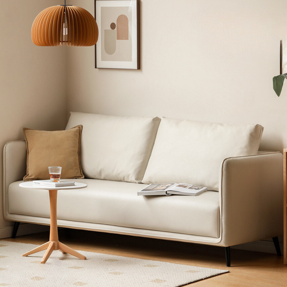 Technology Cloth Sofa Cream Style.