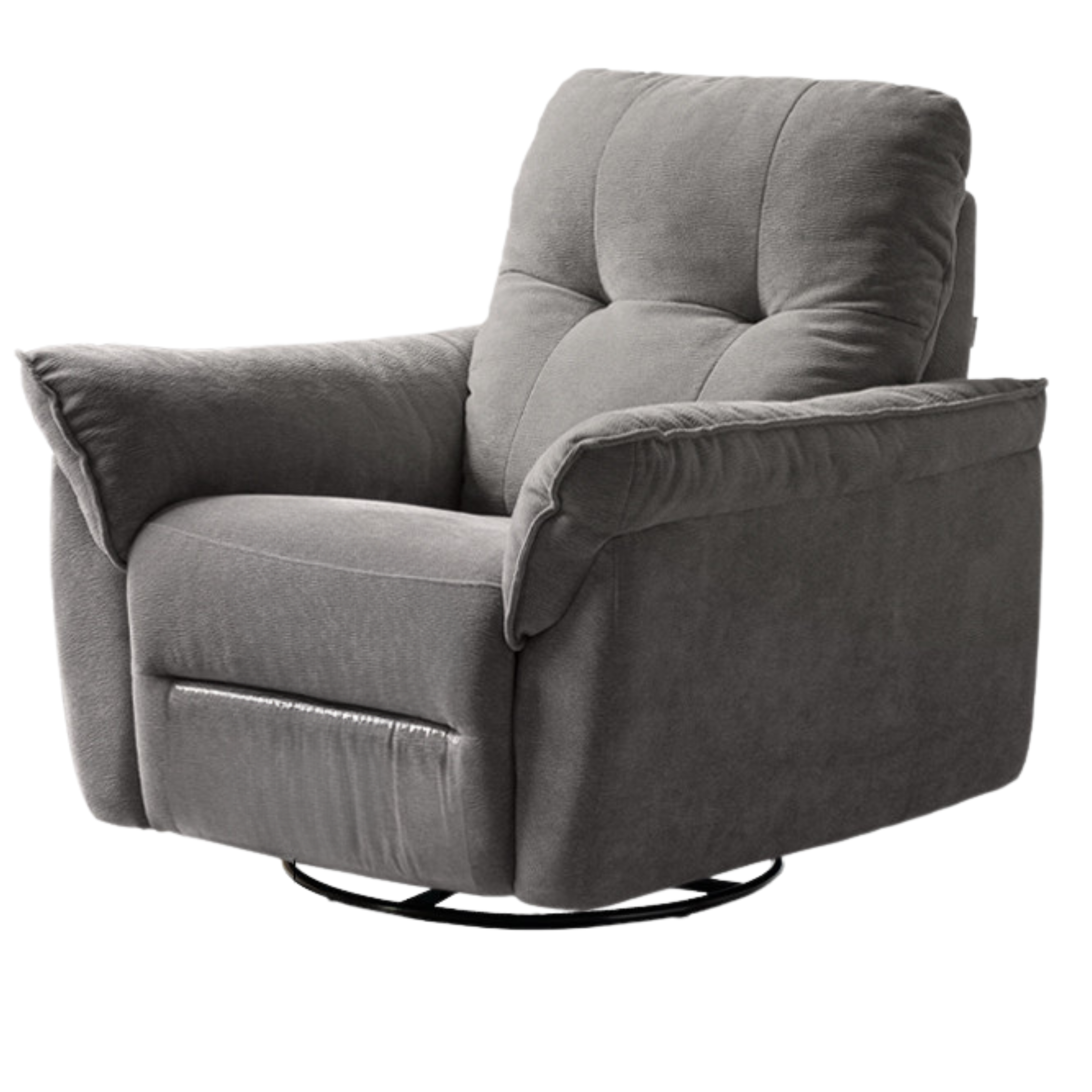 Fabric Modern Style Rocking Armchair