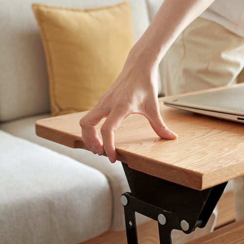 Oak Solid Wood Elevating Coffee Table