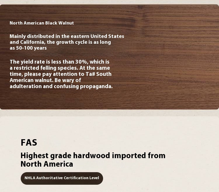 Black Walnut, Oak Solid Wood Genuine Leather Sofa Italian-Inspired