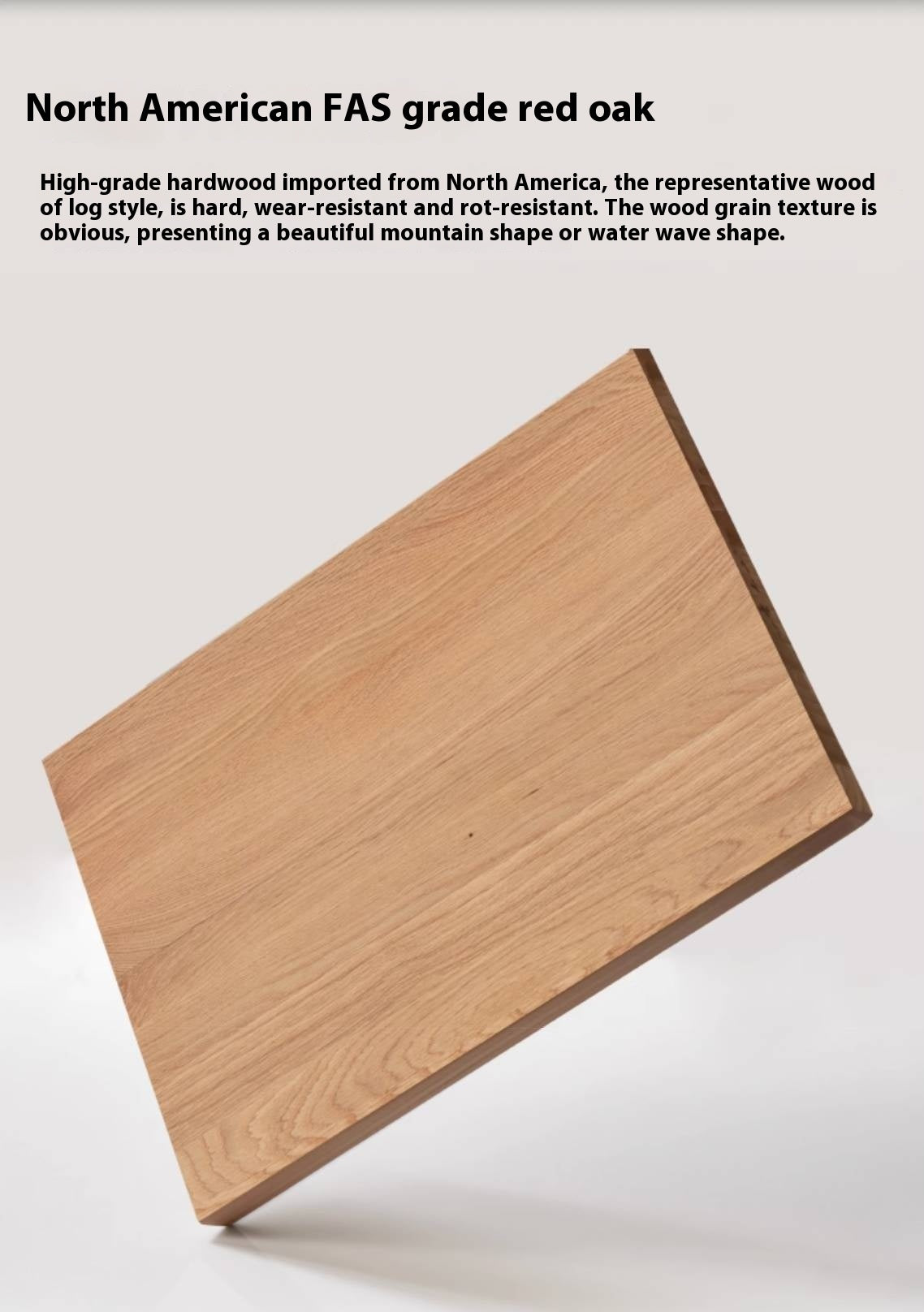 Oak, Ash Solid Wood Modern Style Stool
