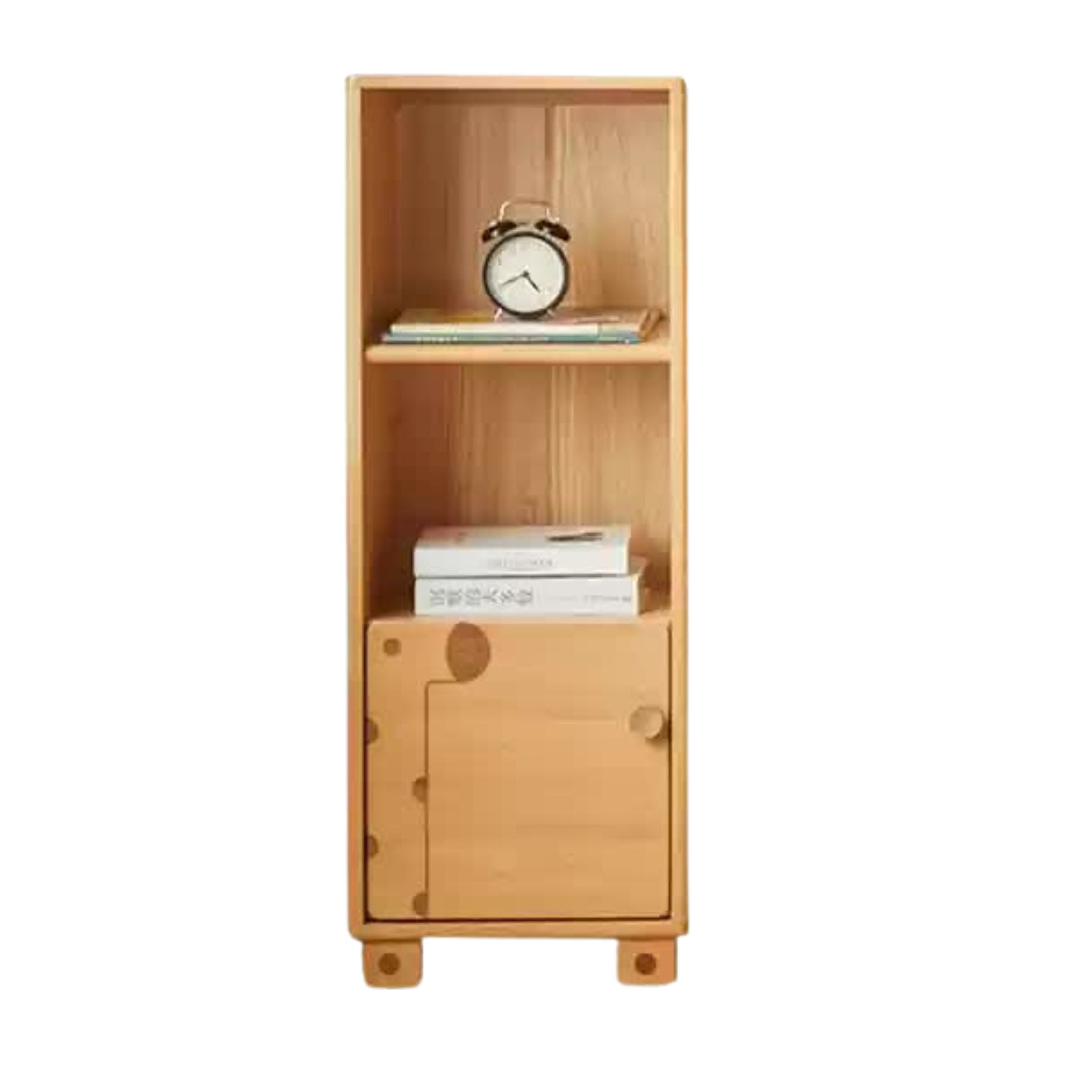 Oak Solid Wood Multi-Layer Children's Bookcase